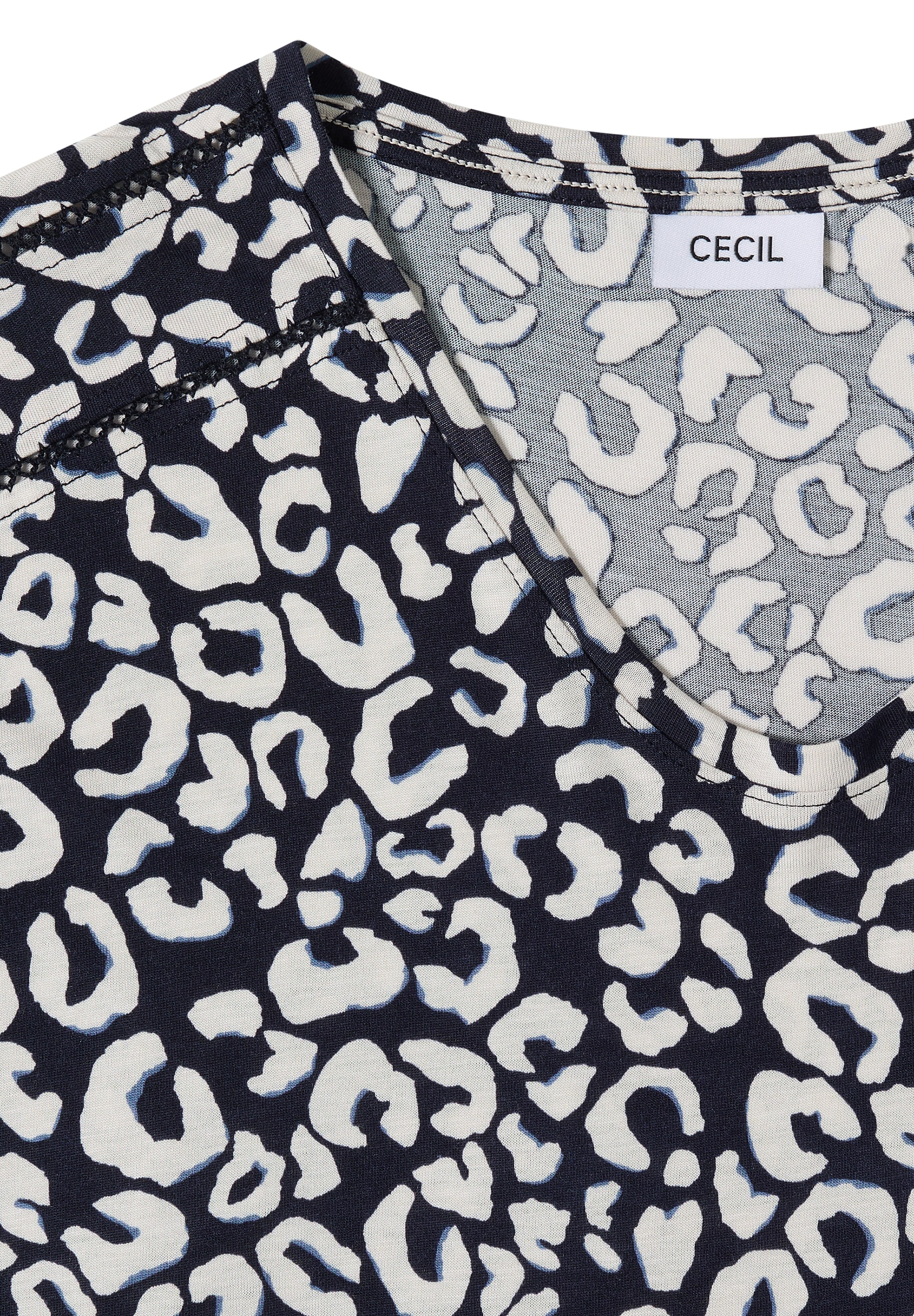 Cecil T-shirt avec imprimé intégral