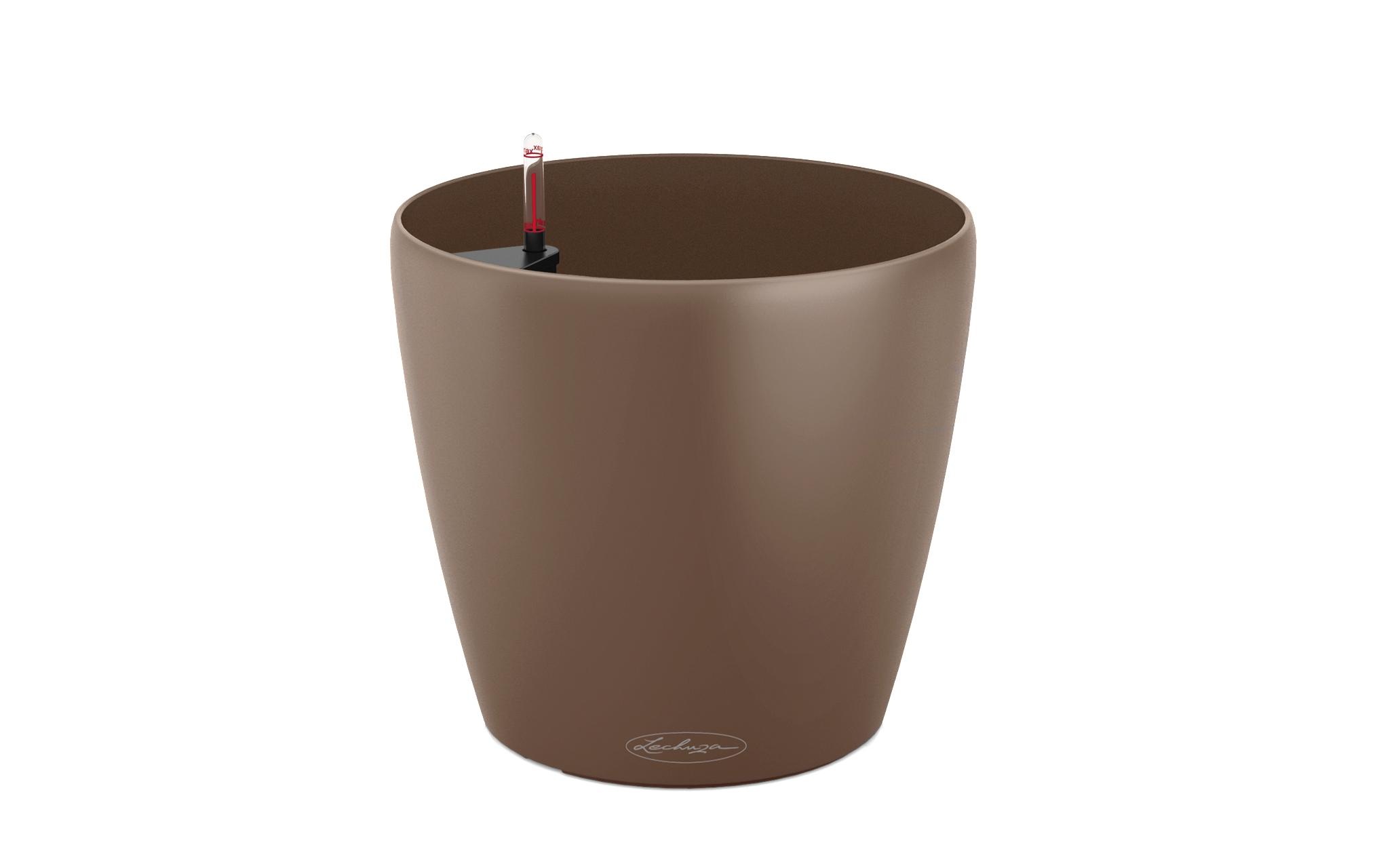Image of Blumentopf "Lechuza CLASSICO Color 43 Braun"