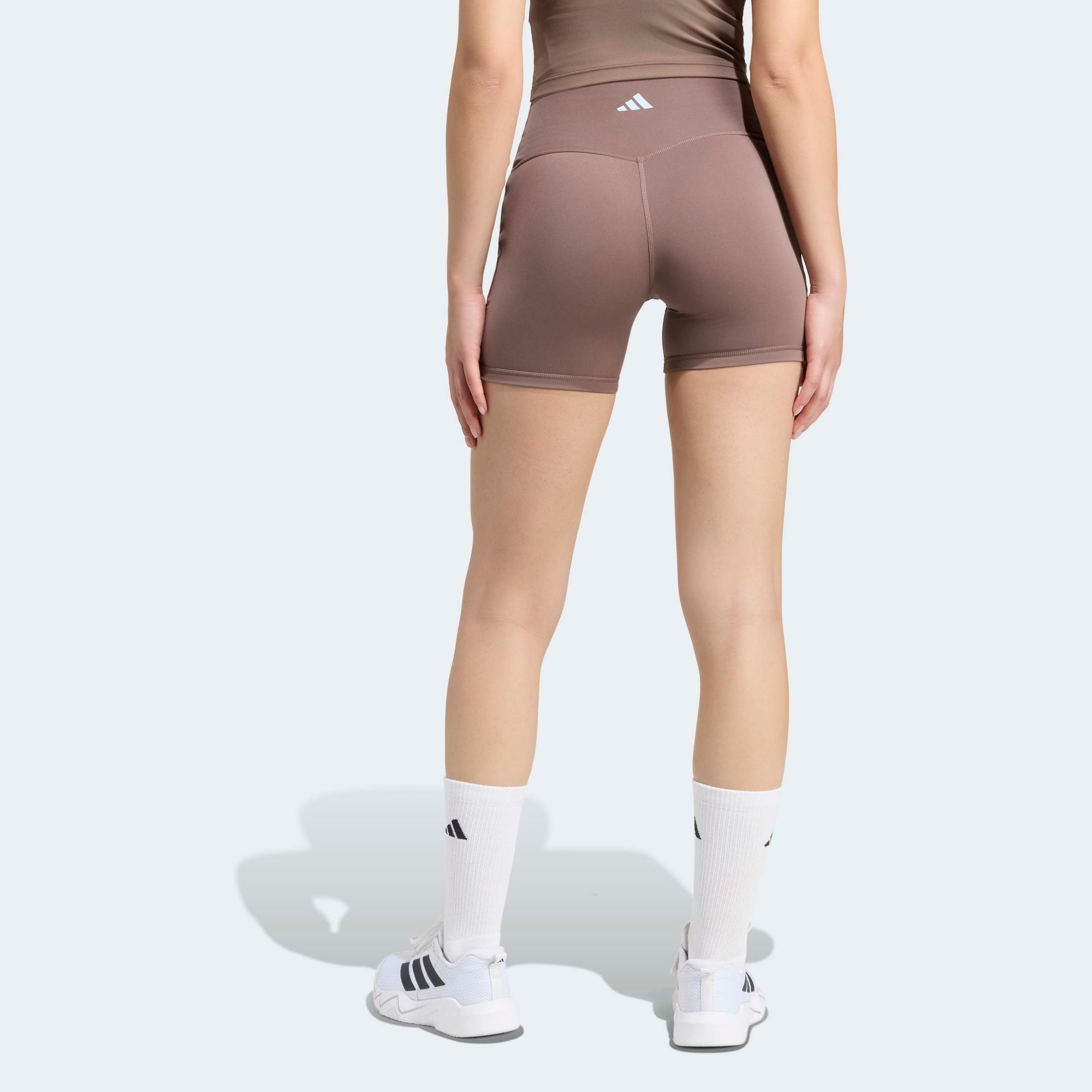 adidas Performance Short »3-STREIFEN STUDIO ALL ME BOOTY LEGGINGS, KURZ«