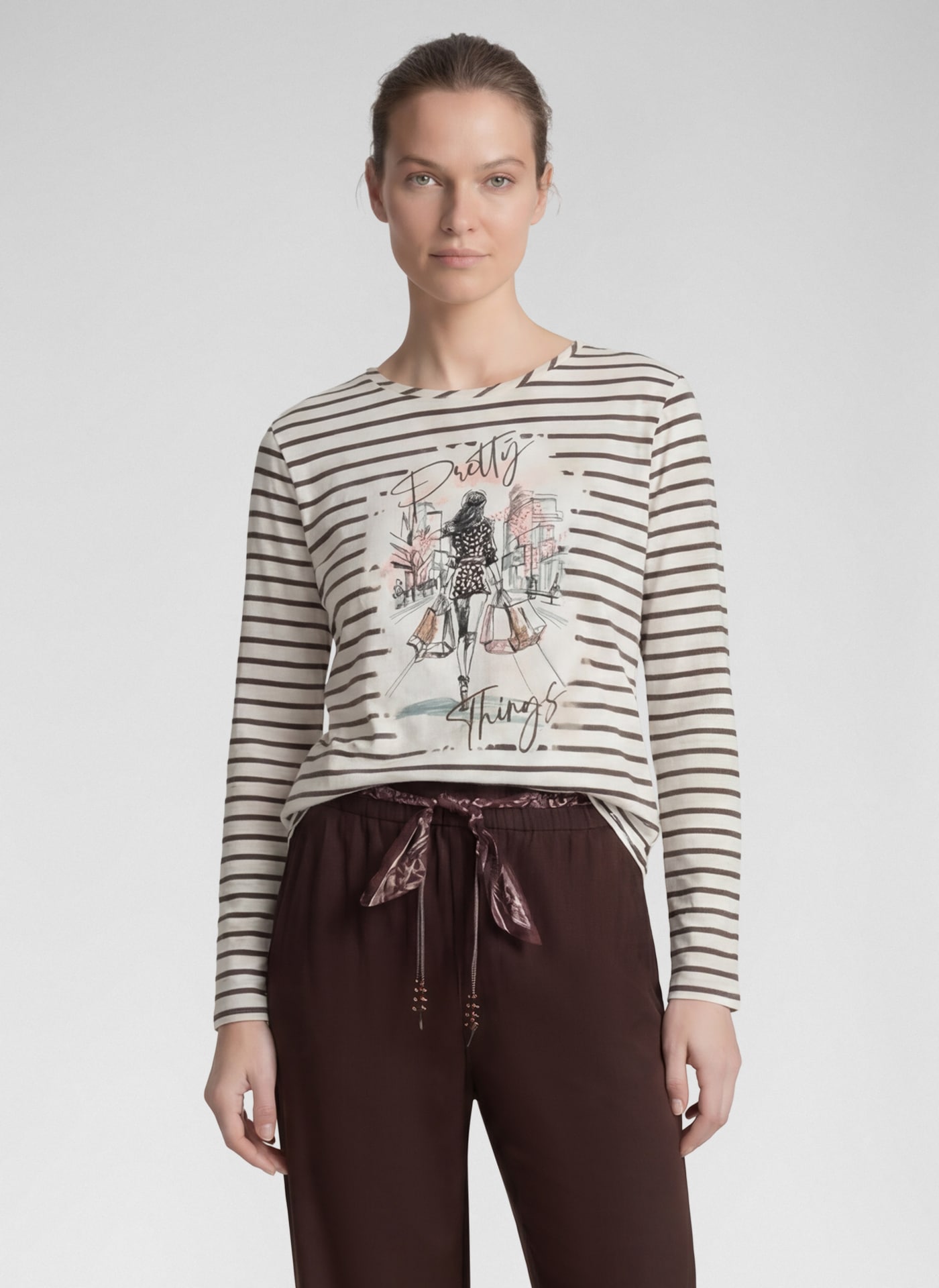 Image of Rabe 3/4-Arm-Shirt mit Print