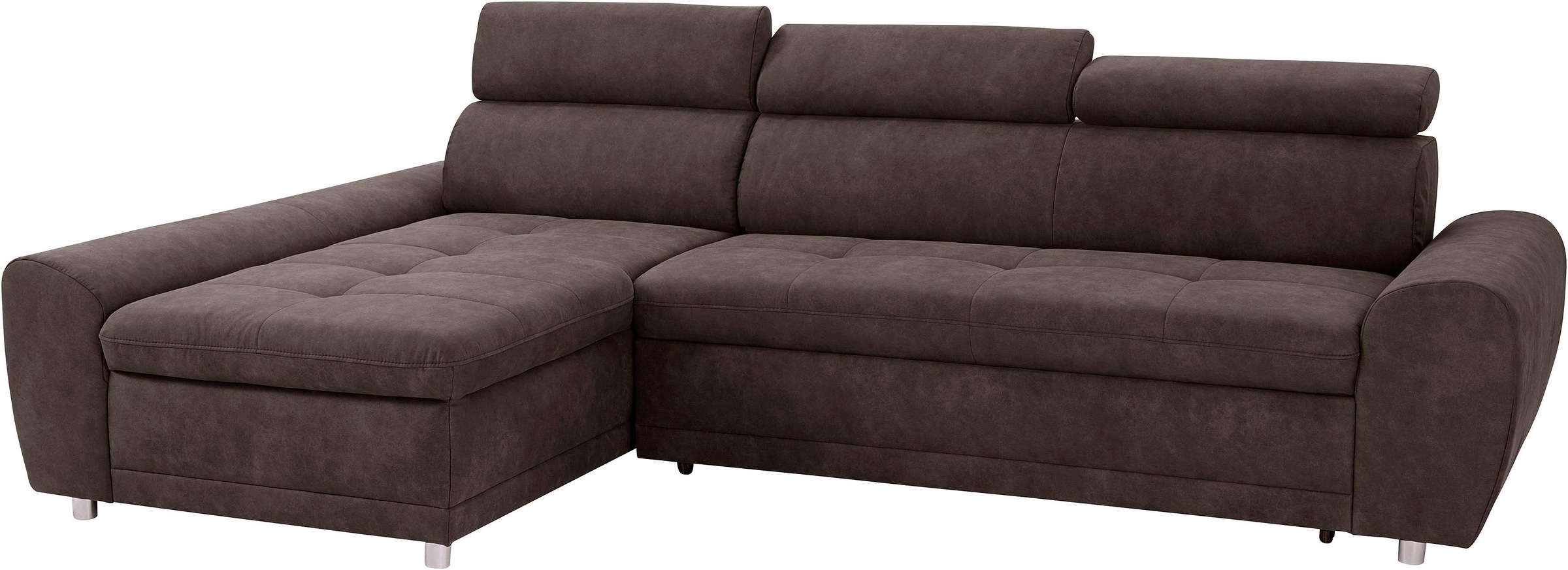 Image of sit&more Ecksofa, inklusive Kopteilverstellung, wahlweise mit Bettfunktion bei Ackermann Versand Schweiz