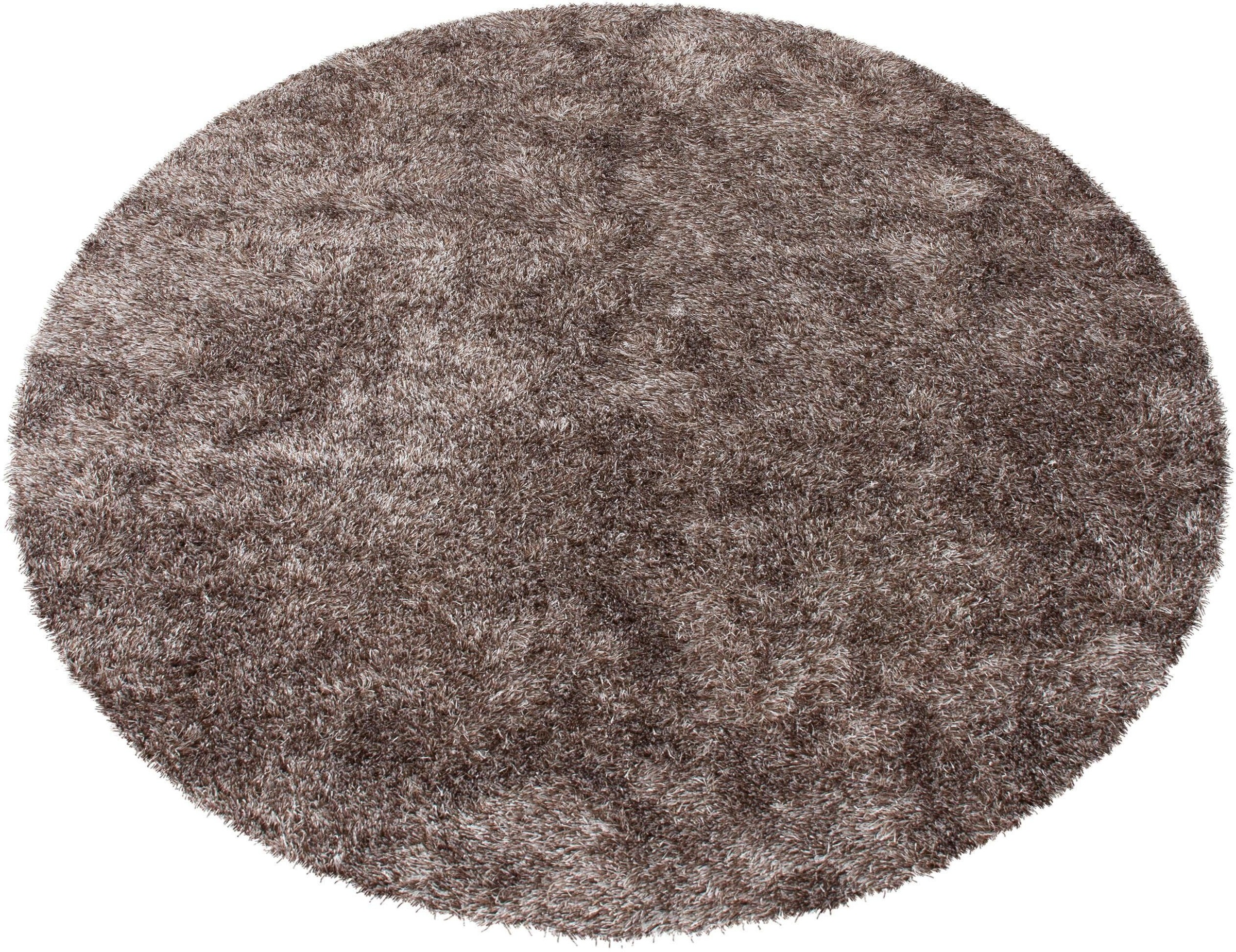 Bruno Banani Hochflor-Teppich »Alga«, rund, 40 mm Höhe, Uni-Farben, besonders weich und kuschelig