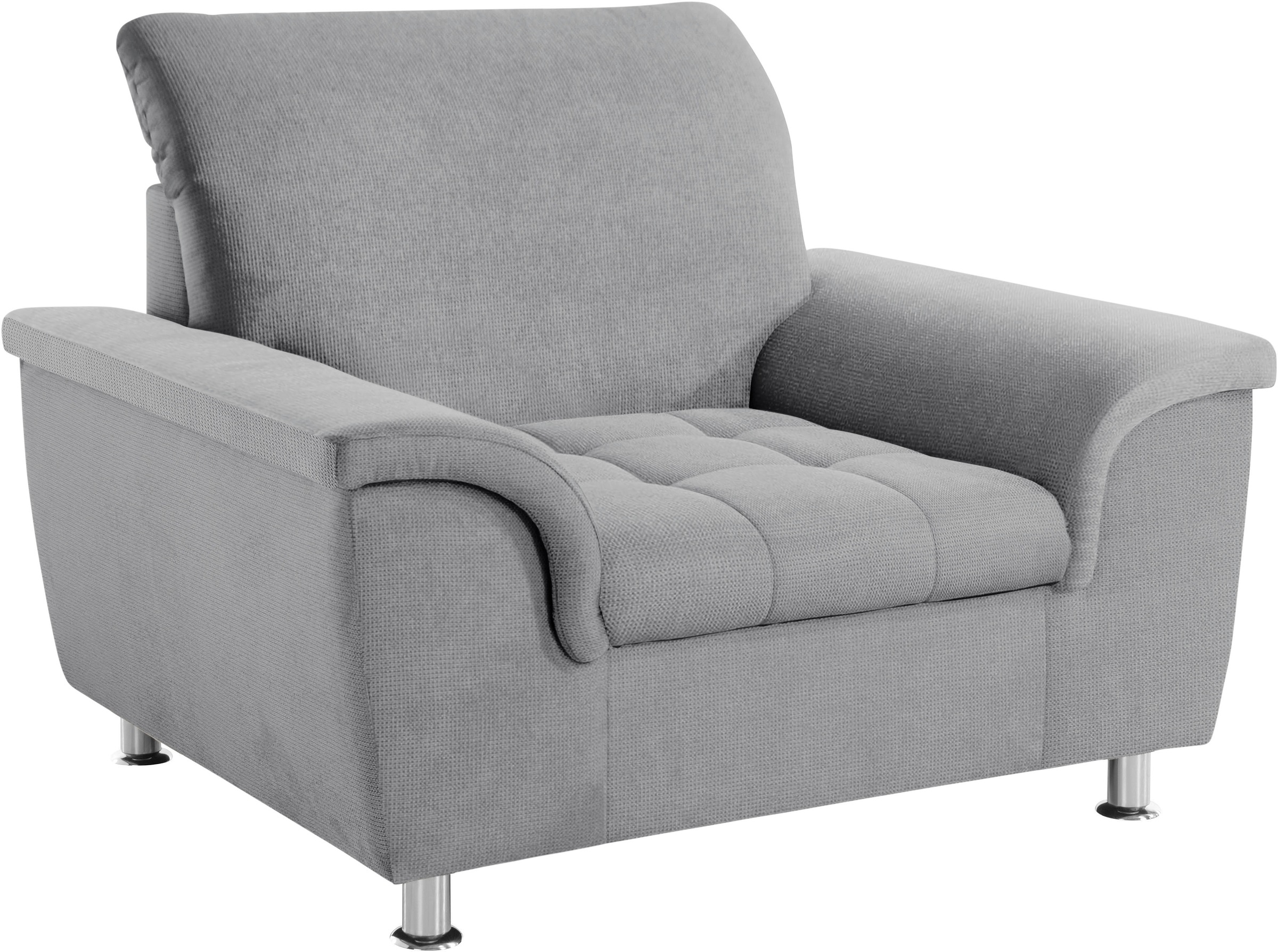 DOMO collection Sessel »Franzi, zeitlos und elegant, moderne Sitzheftung«, wahlweise mit Kopfteilverstellung