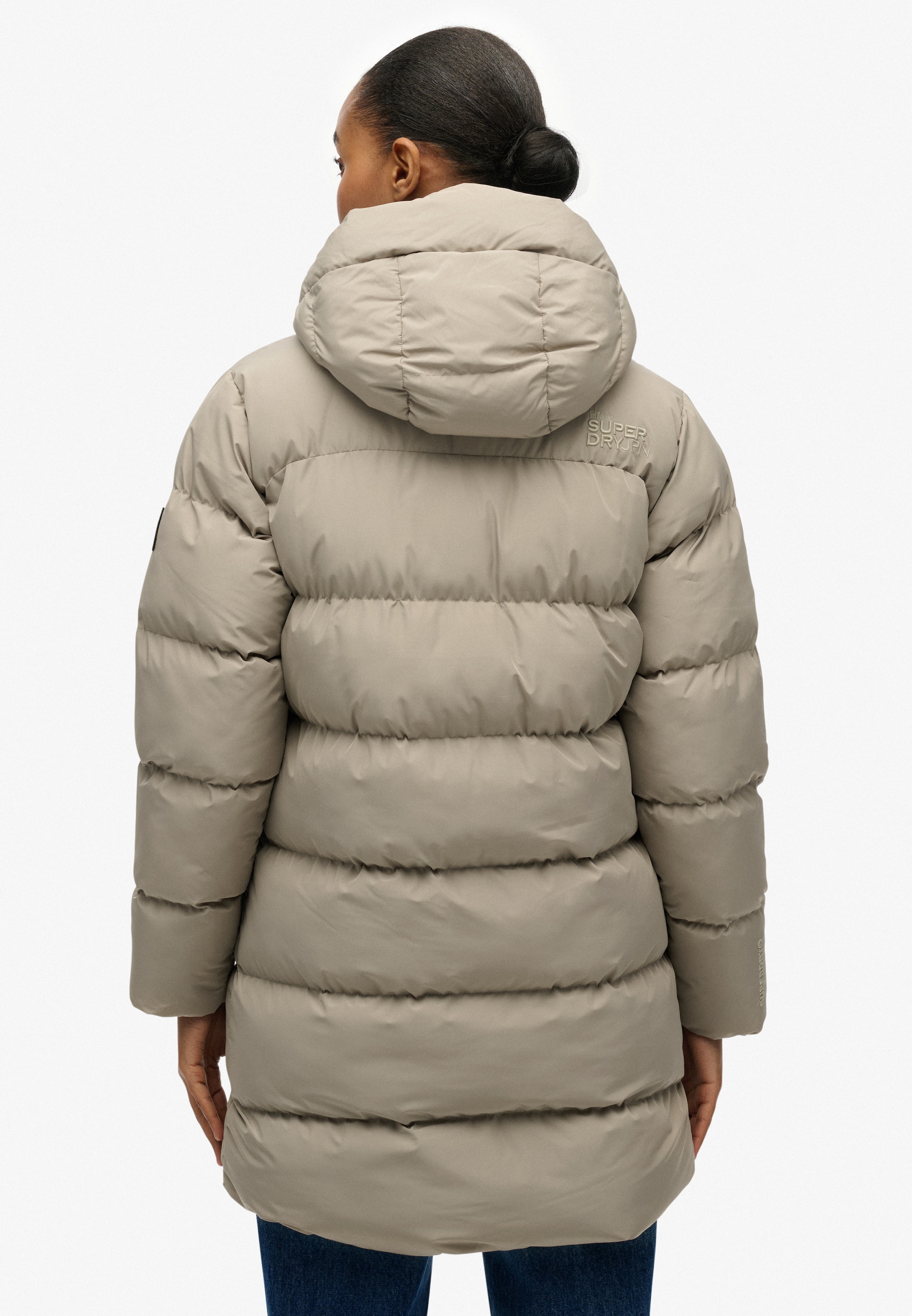 Superdry Veste matelassée »HOODED SPORTS PUFFER MID JKT« mit Kapuze