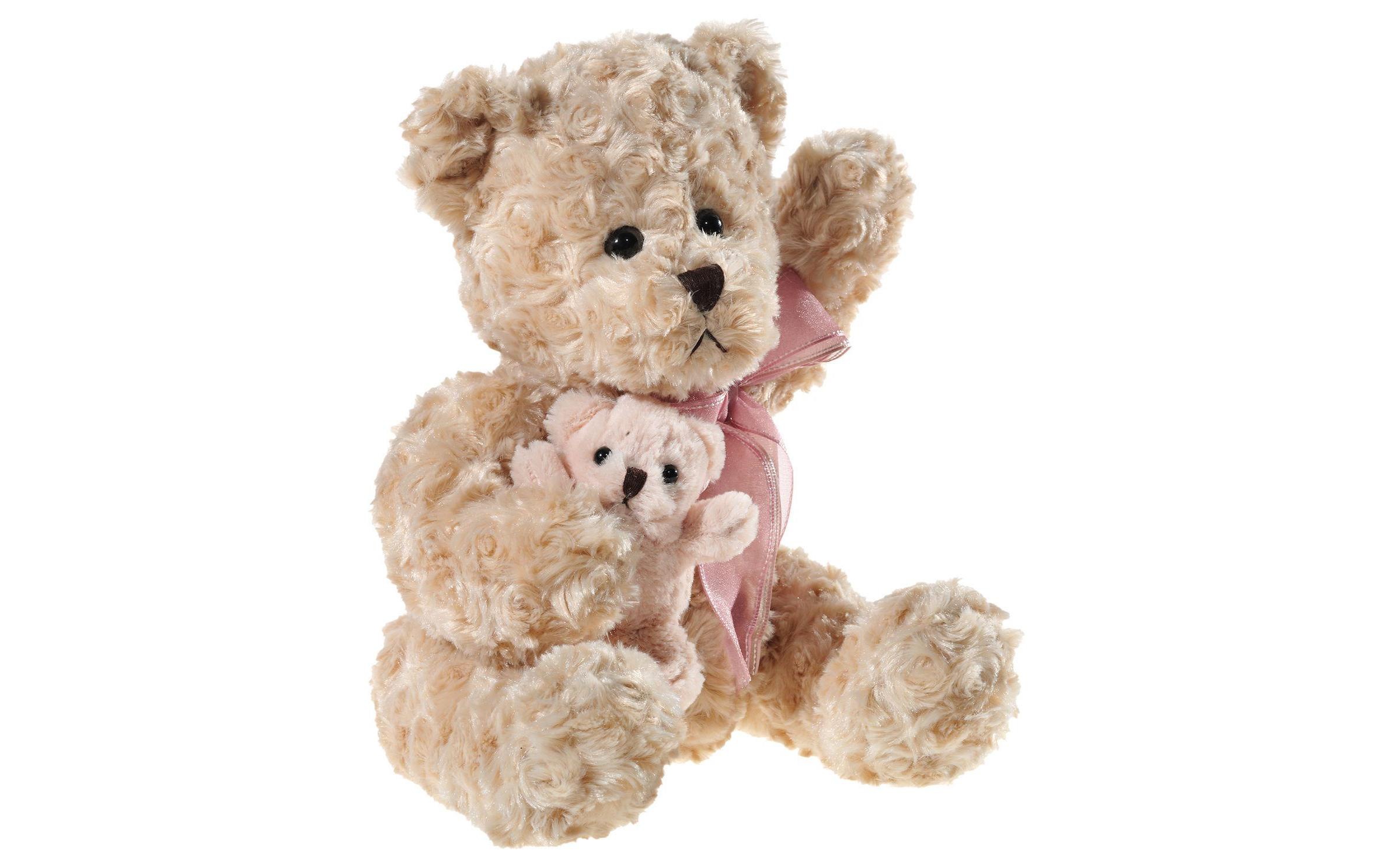 Image of Heunec® Plüschfigur »mit Baby hellbraun« bei Ackermann Versand Schweiz