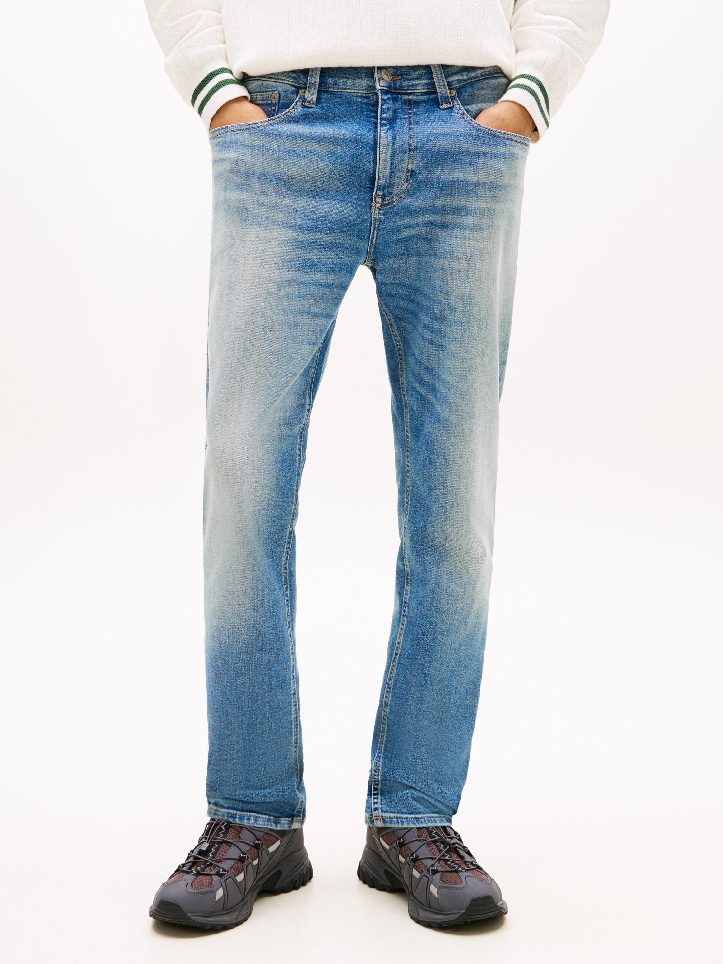 Image of Tommy Jeans Slim-fit-Jeans "AUSTIN SLIM TAPERED" mit Whisker-Effekt
