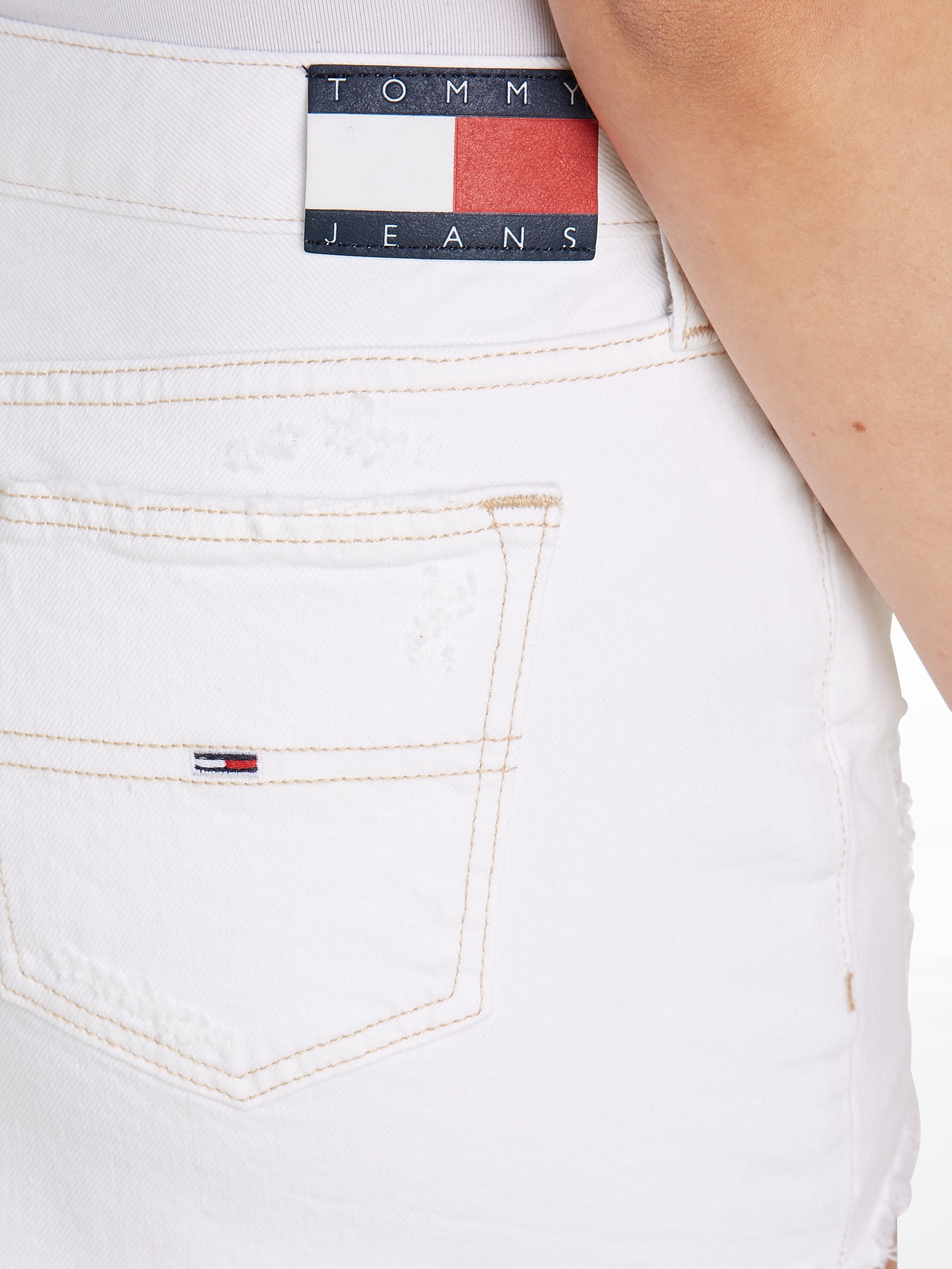 Tommy Jeans Jeansrock »LW MCR MN SKIRT BH0199«, Webrock im 5-Pocket-Style