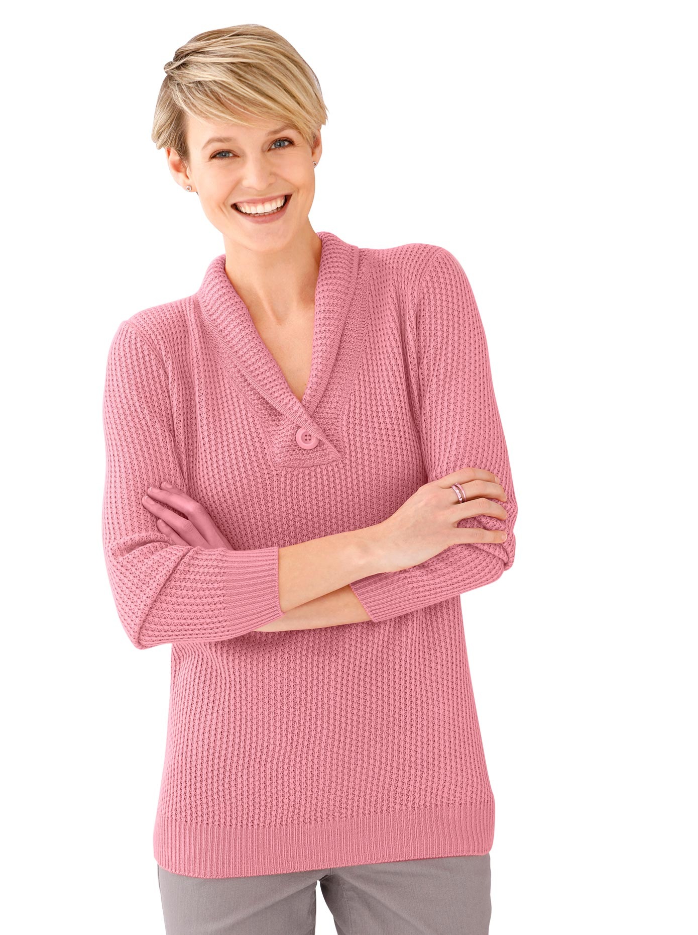 Image of Classic Basics Schalkragenpullover »Pullover« bei Ackermann Versand Schweiz
