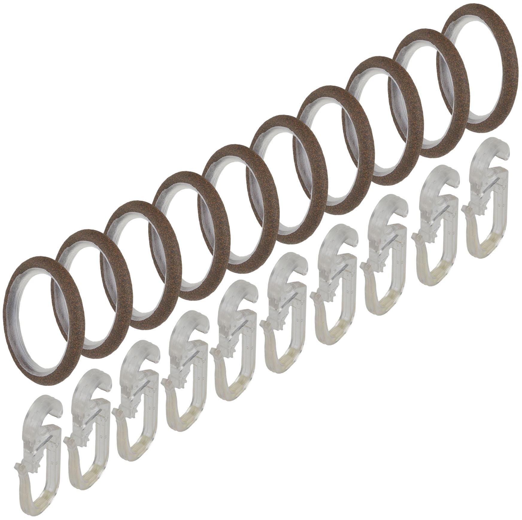 Liedeco Gardinenstange »Esp Kegel«, 1 läufig-läufig, Fixmass, 1-läufig im Fixmass Ø 16 mm
