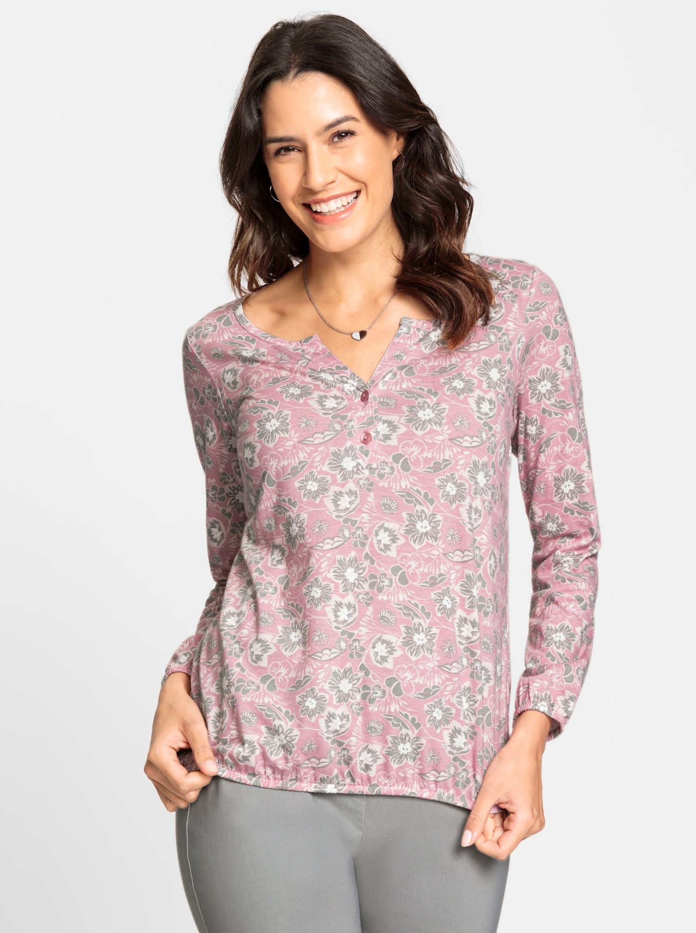 Inspirationen Print-Shirt »Shirt«, (1 tlg.)