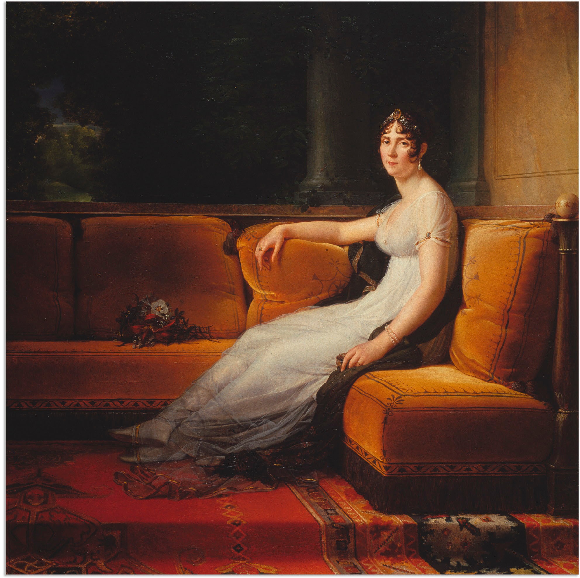 Image of Artland Wandbild »Josephine, Gemahlin Napoleon Bonapartes«, Frau, (1 St.), in vielen Grössen & Produktarten - Alubild / Outdoorbild für den Aussenbereich, Leinwandbild, Poster, Wandaufkleber / Wandtattoo auch für Badezimmer geeignet bei Ackermann Versand 