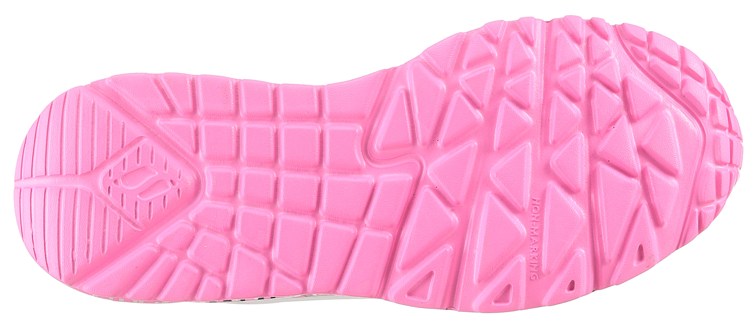 Skechers Sneaker »UNO LITE-LOVELY LUV«  , Schnürschuh mit bedruckter Sohle, Grössenschablone zum Download
