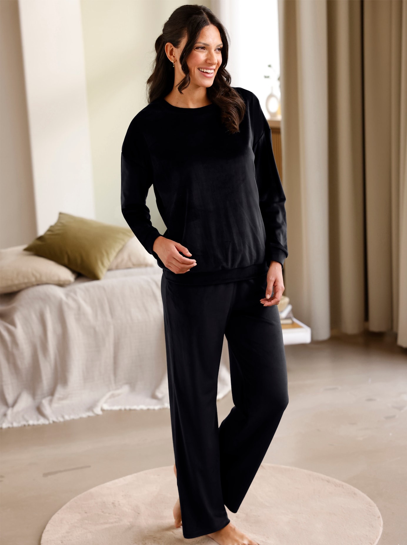 Rundhalsshirt »Freizeitshirt« 1 Stk. tlg.