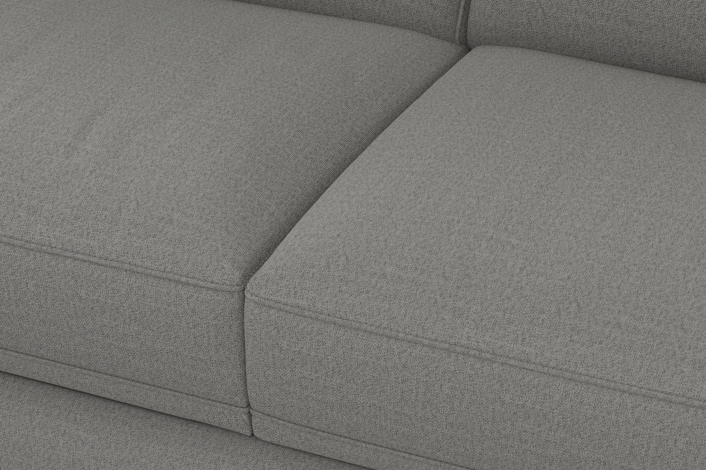 sit&more Wohnlandschaft »Dundee U-Form«, mit Federkern und Massivholzfüssen, wahlweise mit Kopfteilverstellung