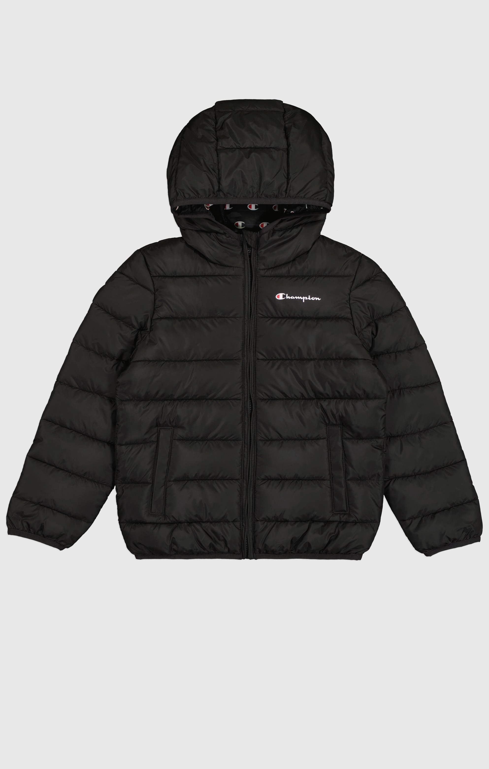 Champion Steppjacke, mit Kapuze