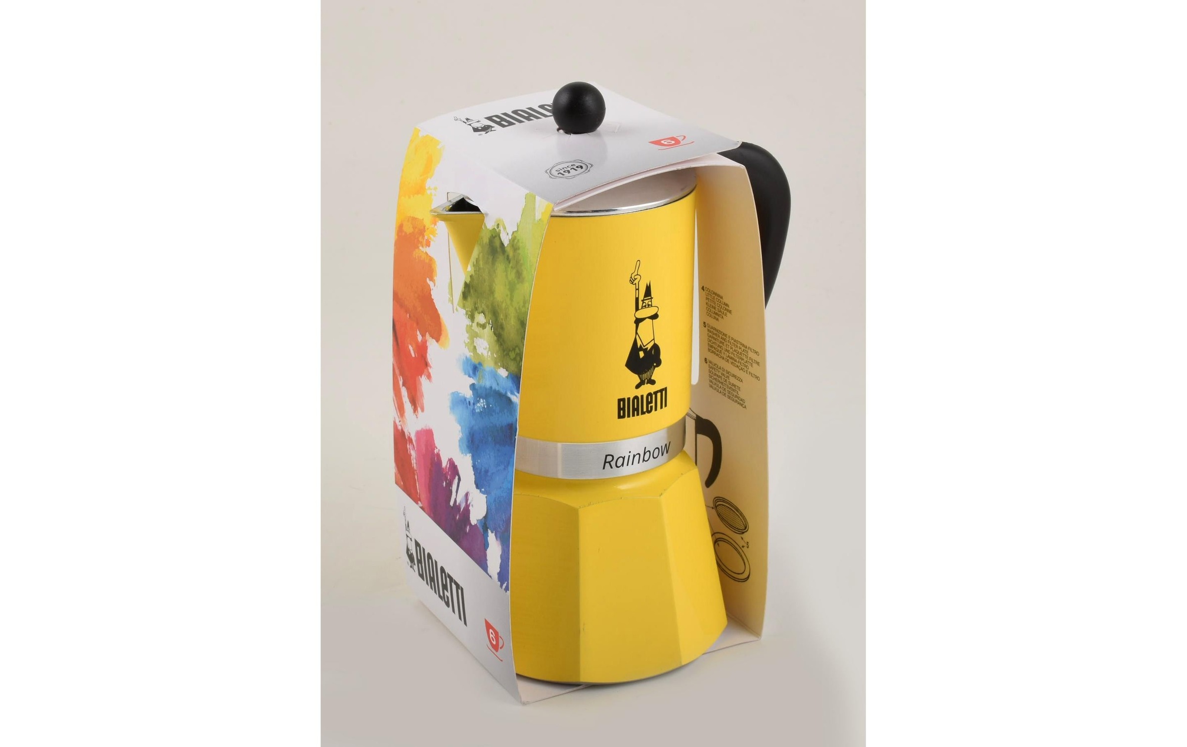 BIALETTI Espressokocher »Espressokocher Rainbow«