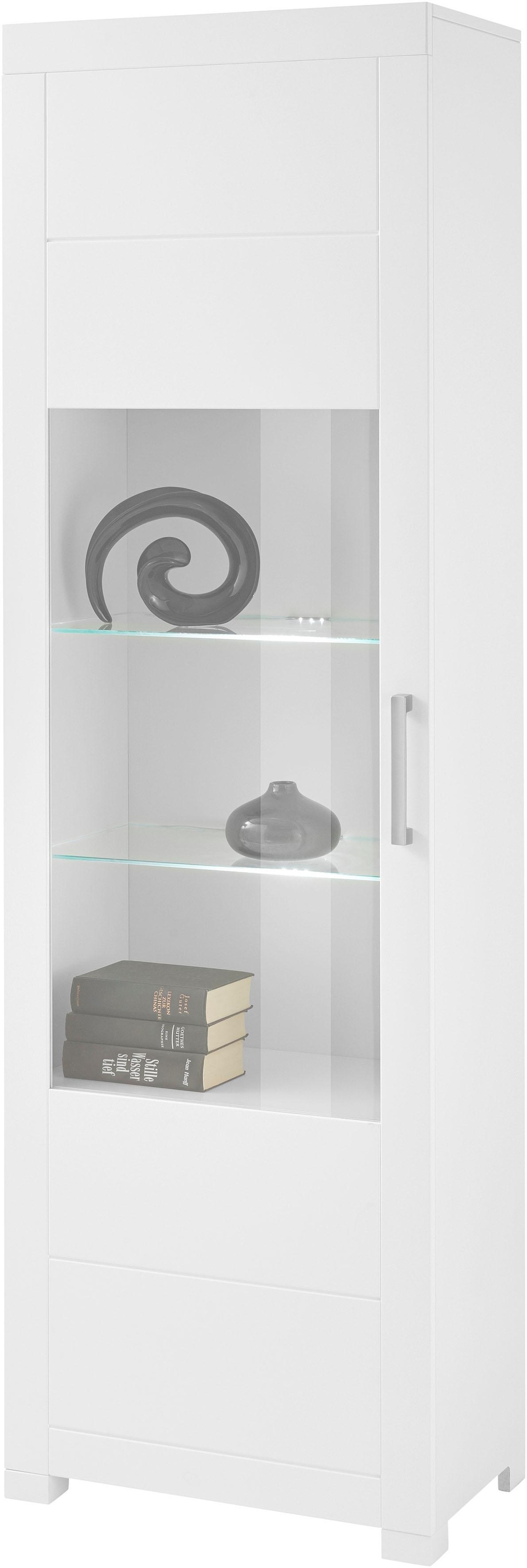 Image of INOSIGN Vitrine »Style«, aus schönem weiss/lackiertem Holz, mit vielen Stauraummöglichkeiten, Höhe 205 cm bei Ackermann Versand Schweiz