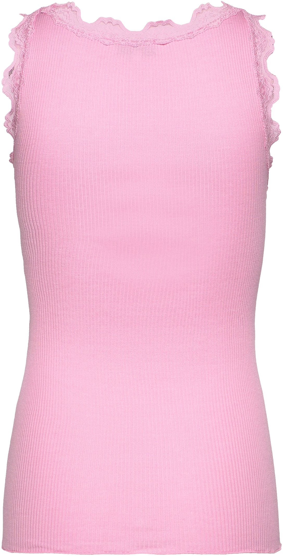 rosemunde Tanktop »Babette Silk Top«, wunderschöner Vintage-Spitzenbesatz an Ausschnitt und Trägern
