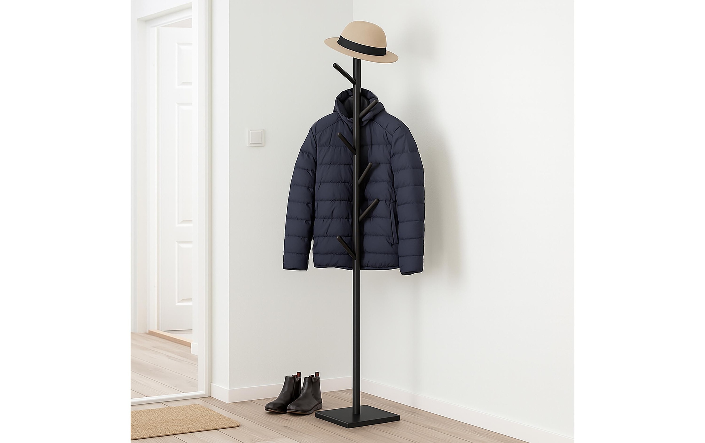 relaxdays Porte-manteau »Bambus«