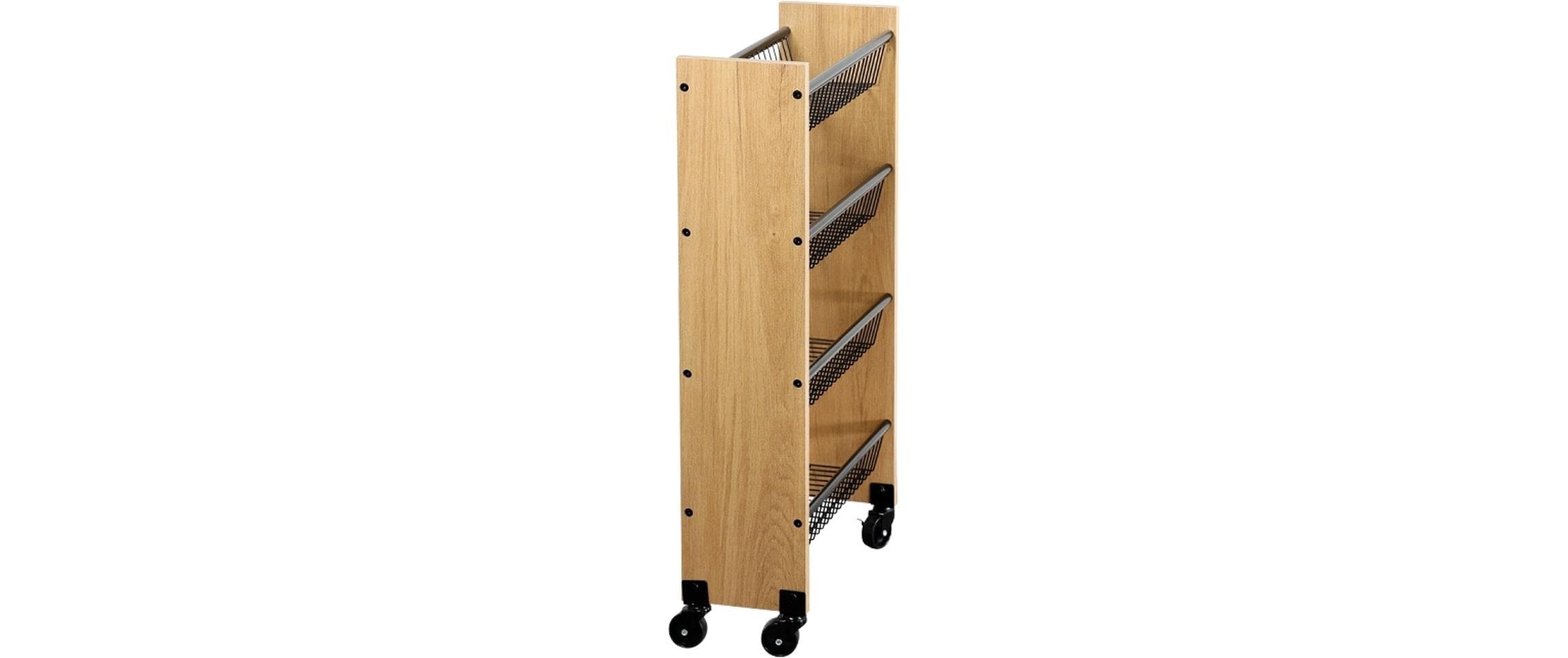 KESPER® Küchenwagen »Kesper Küchenwagen 45 x 77 x 17 cm, Keine Angabe/Beige/Schwarz«