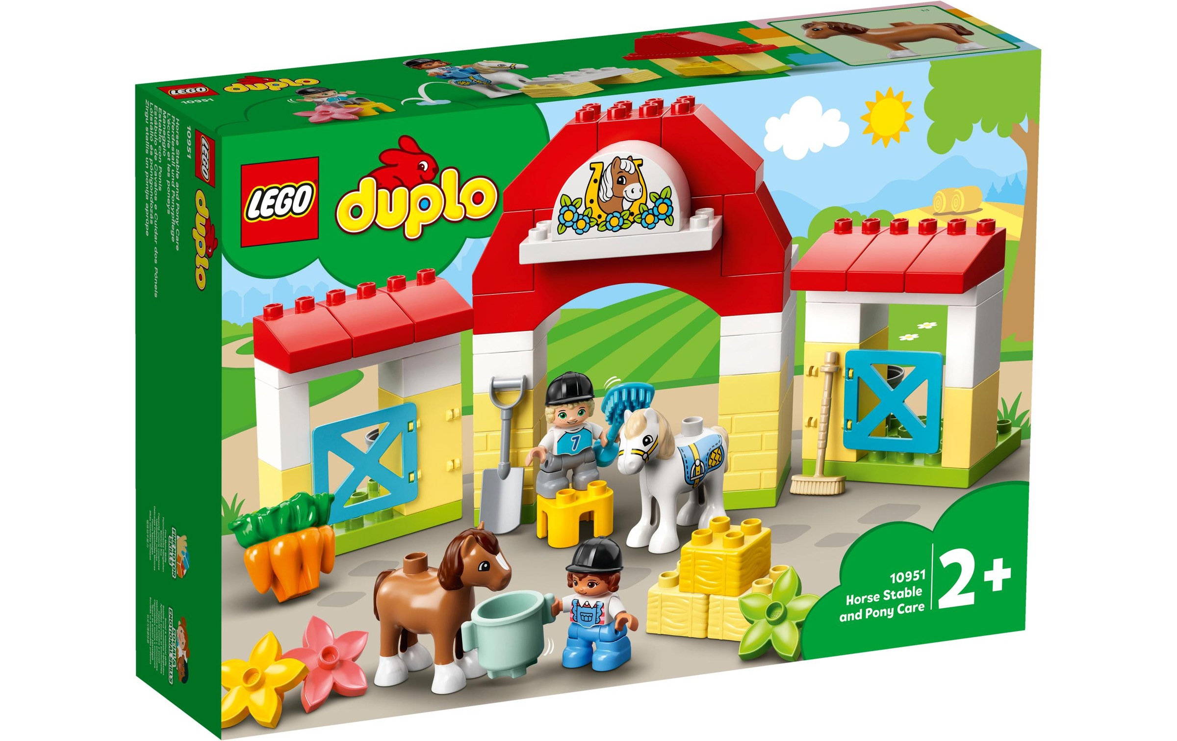 Image of LEGO® Konstruktionsspielsteine »Pferdestall und Pony« bei Ackermann Versand Schweiz