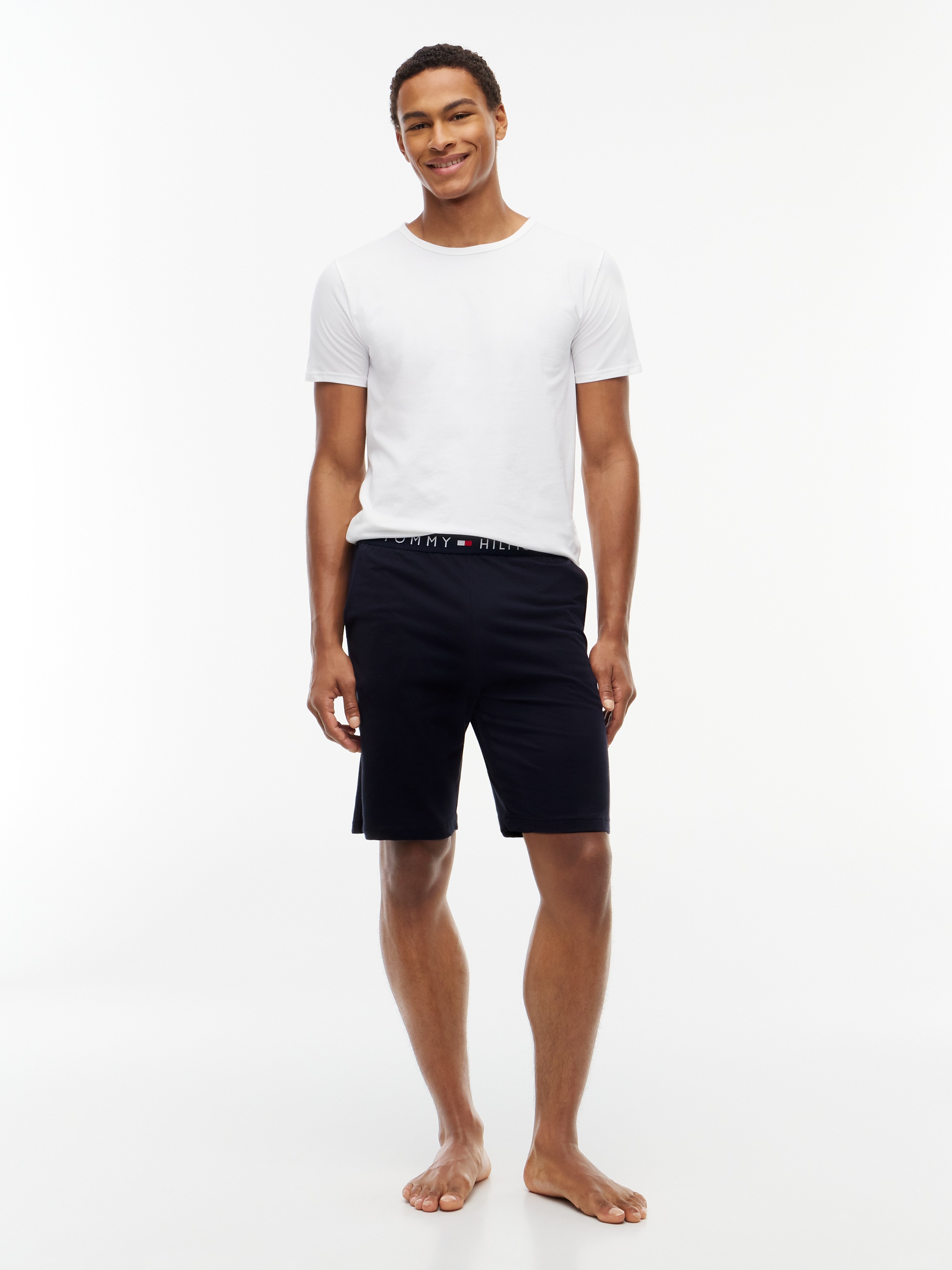 Tommy Hilfiger Underwear Short de nuit »JERSEY SHORT«  avec inscription logo Tommy Hilfiger à la taille