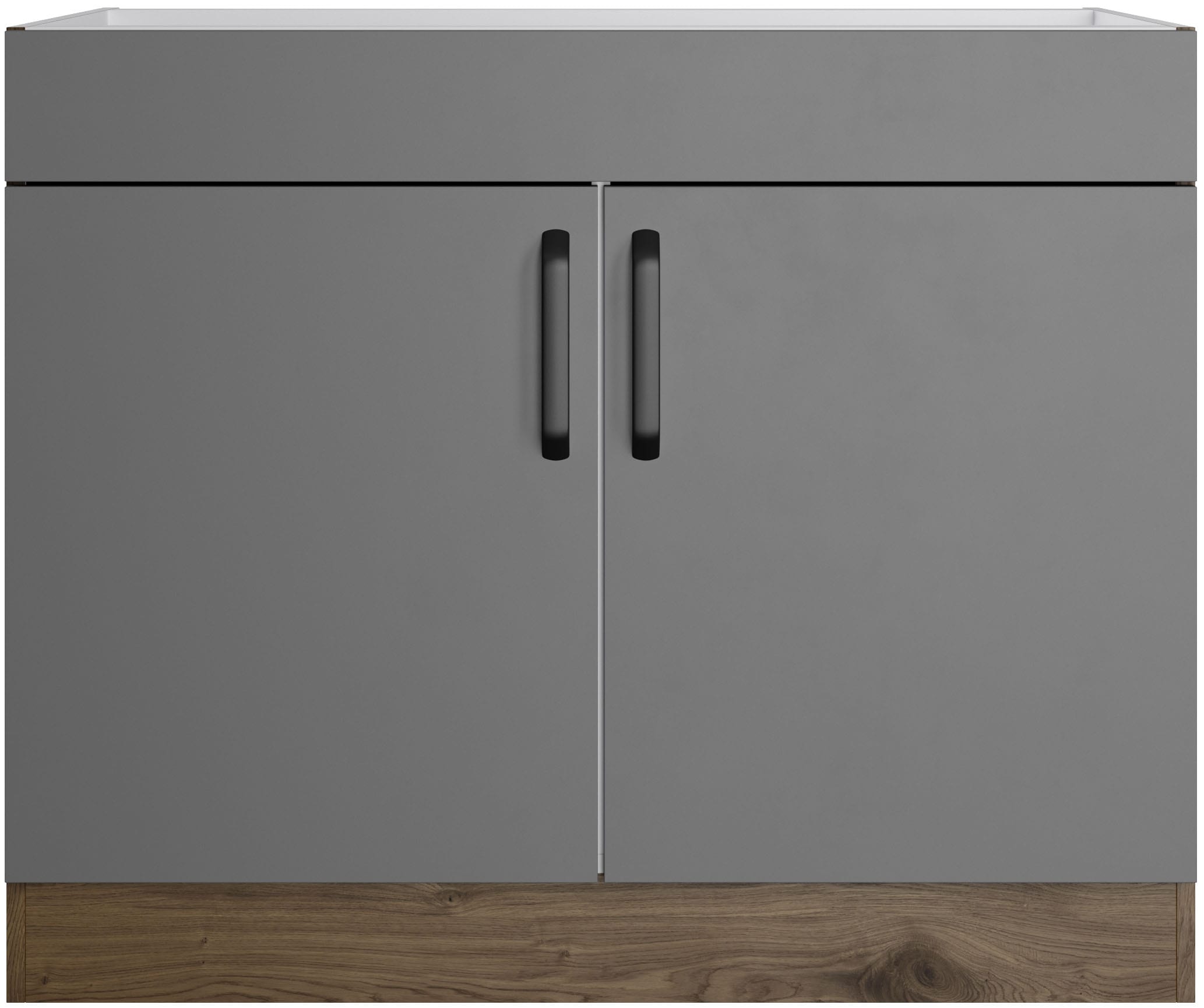 wiho Küchen Meuble évier »Elba« Breite 100 cm