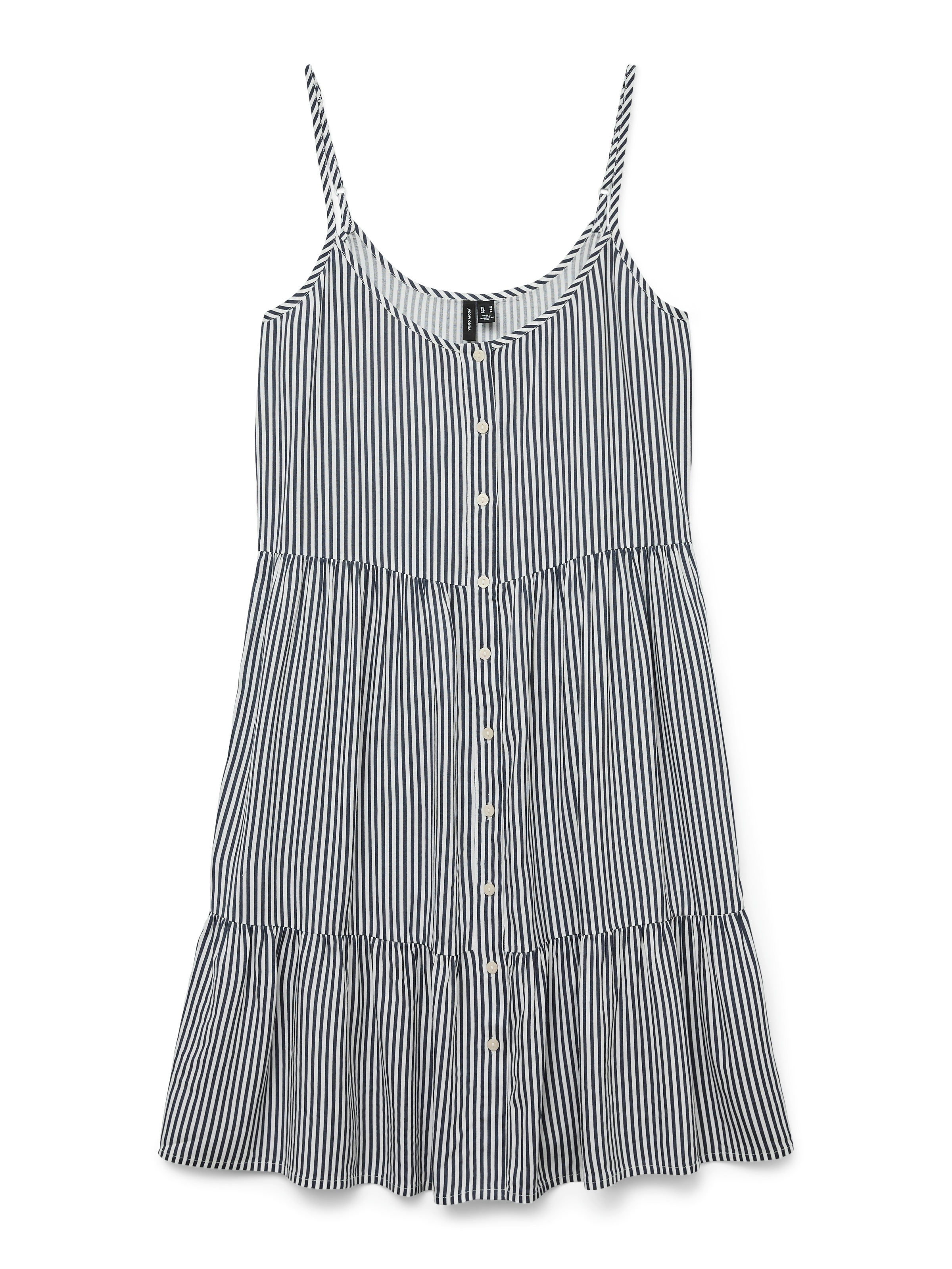Vero Moda Trägerkleid »VMBUMPY SHORT SINGLET DRESS WVN GA NOOS« Sommerkleid,