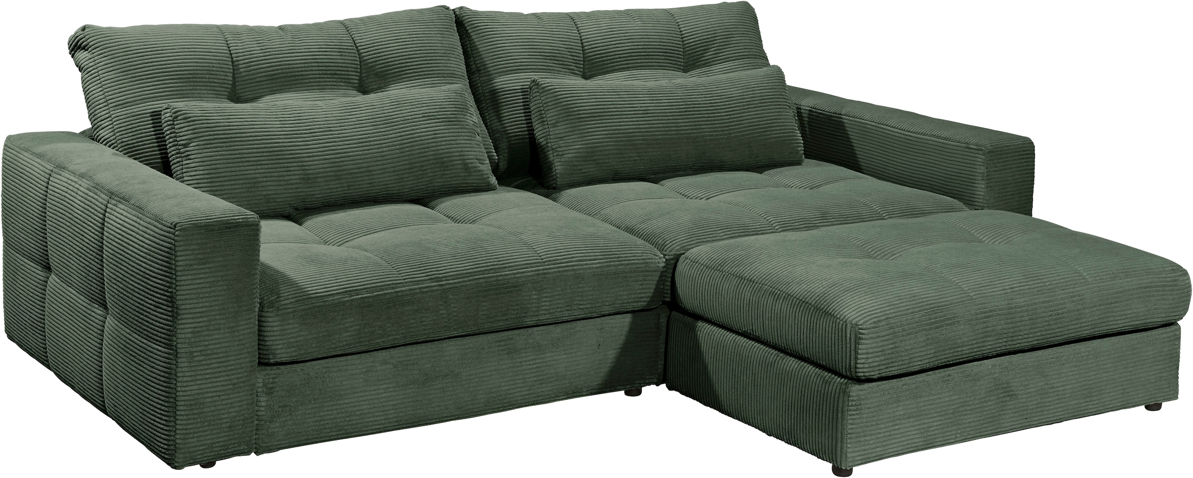 ED EXCITING DESIGN 3-places »Jasper Mega-Sofa, bequem, viel Platz, Breite 265cm, Tiefe 122cm«