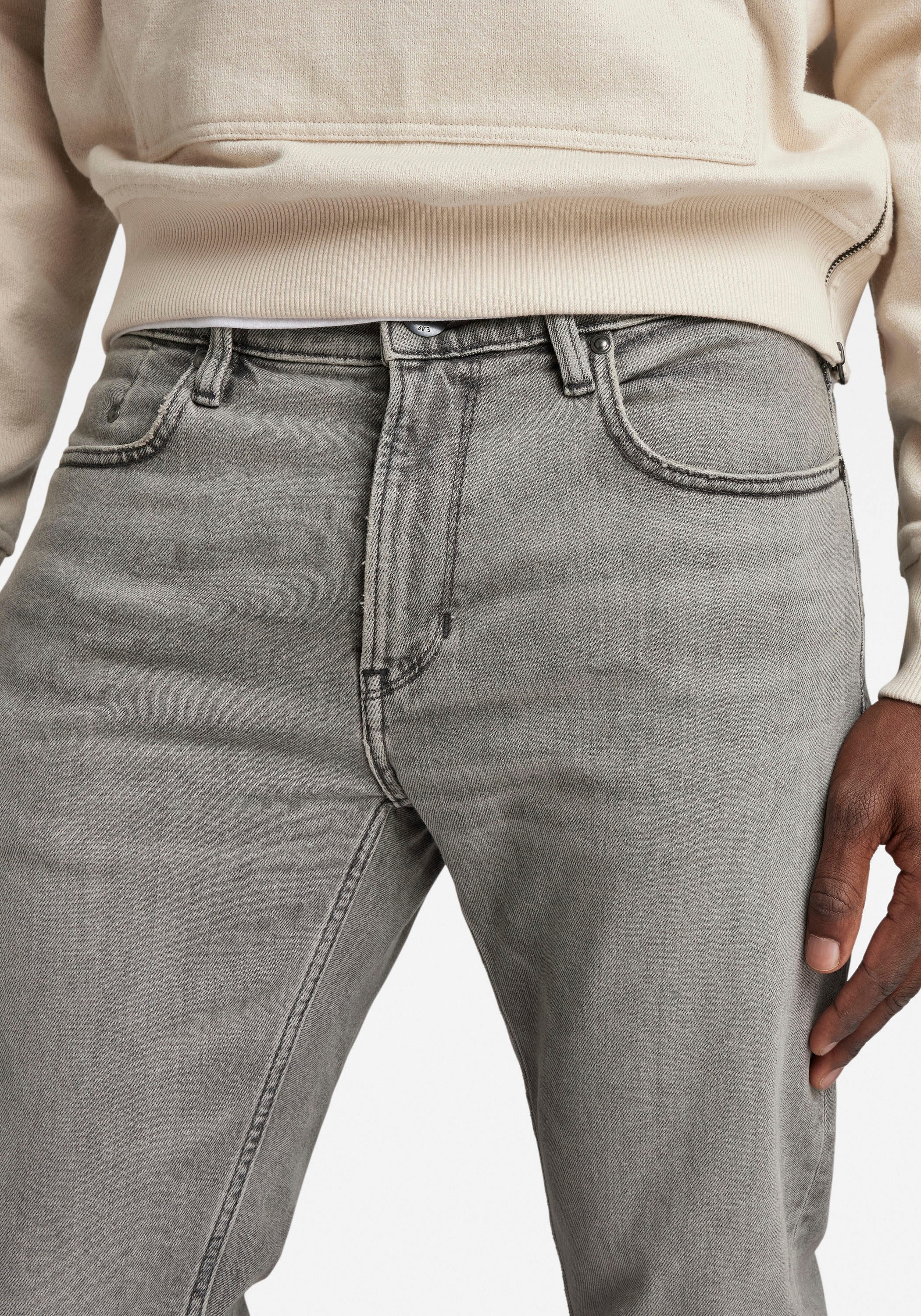 G-STAR Jeans droit »Mosa Straight« mit hellen Nähten