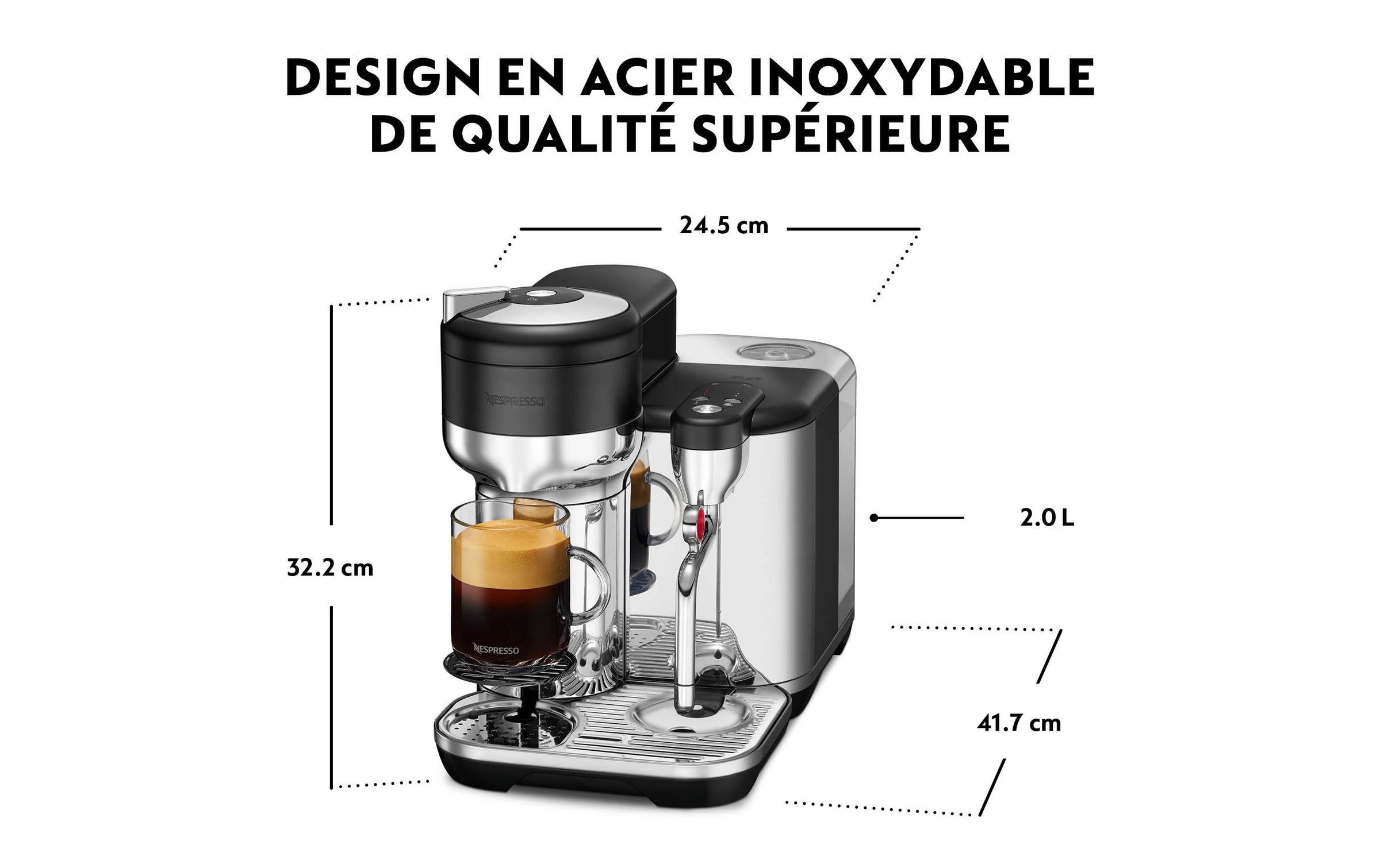 Sage Kapselmaschine »Kaffeemaschine Nespresso Vertu«