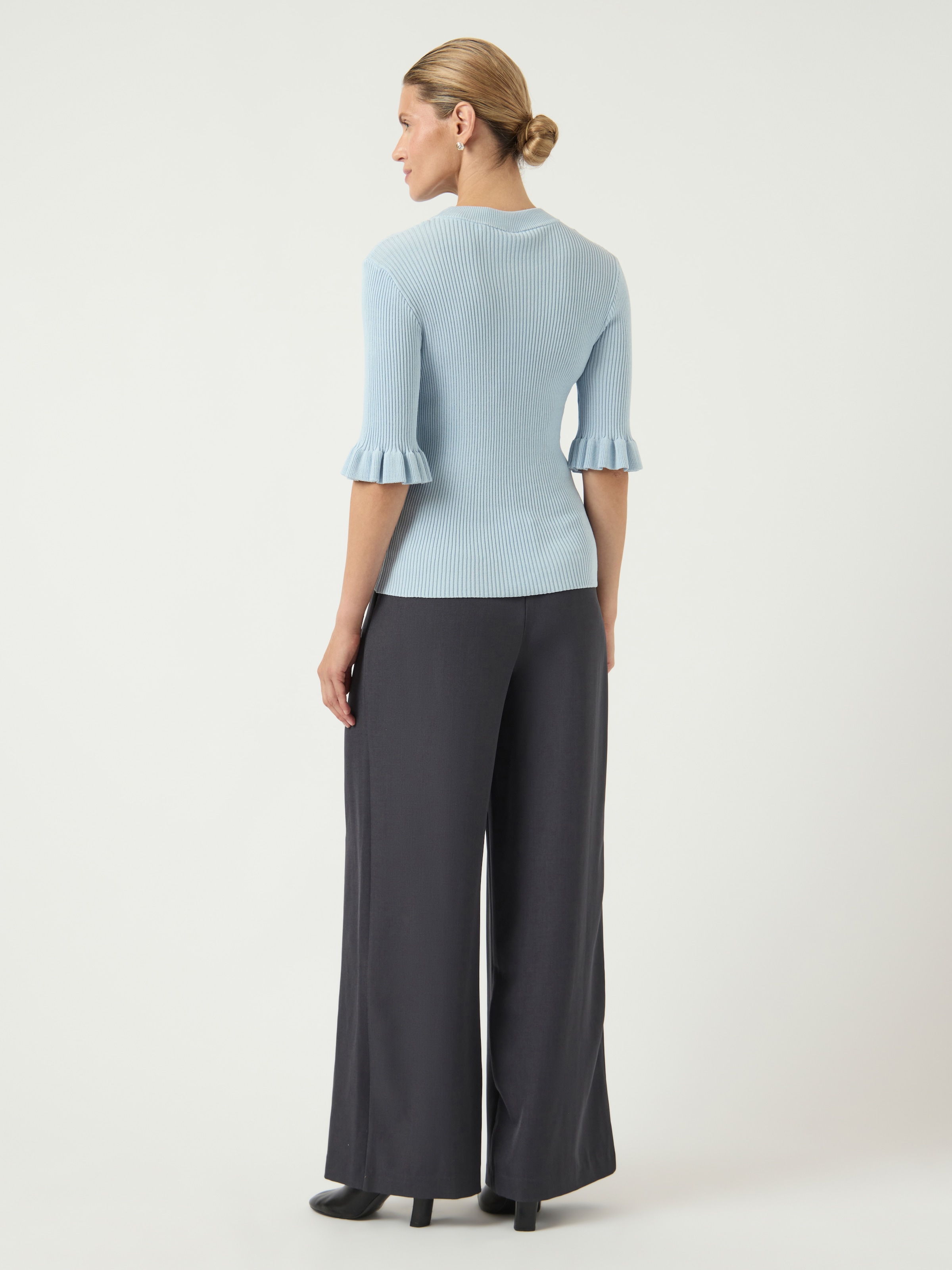 Y.A.S Pull à col rond »YASMIKLA SS KNIT TOP S. NOOS«