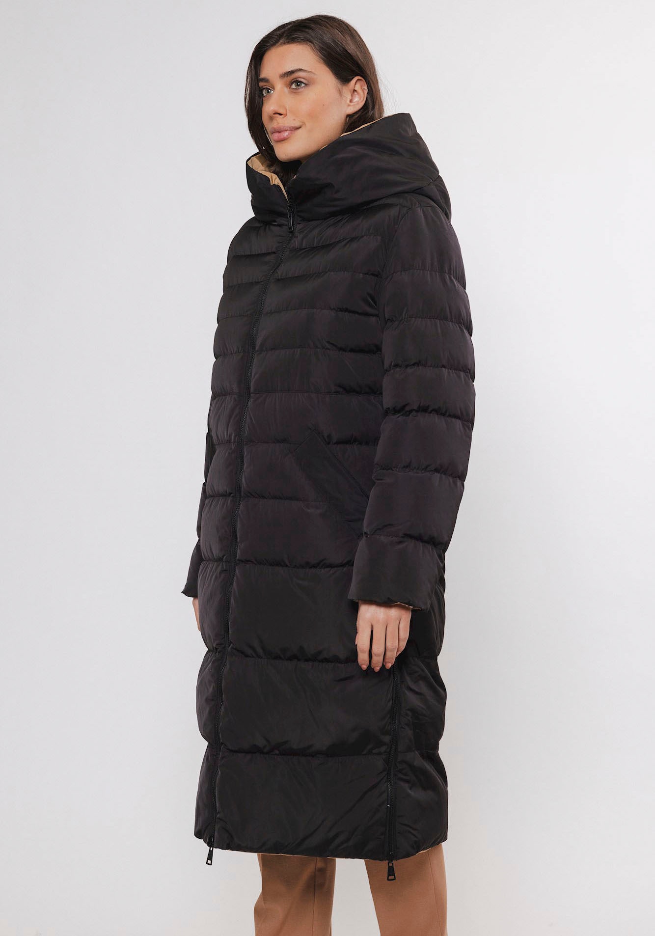 Rino & Pelle Steppmantel, im Wendedesign