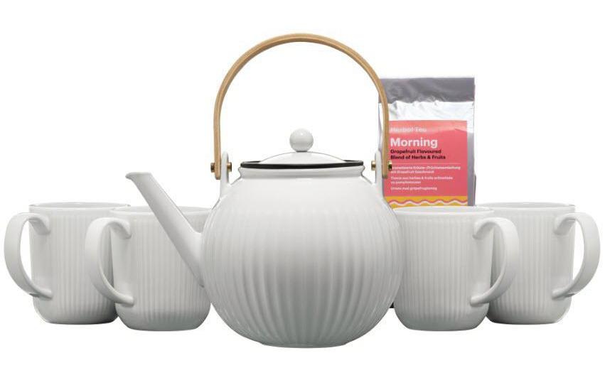Image of Bodum Teekanne »Douro inkl. 4 Tassen und Tee«, 1,5 l bei Ackermann Versand Schweiz