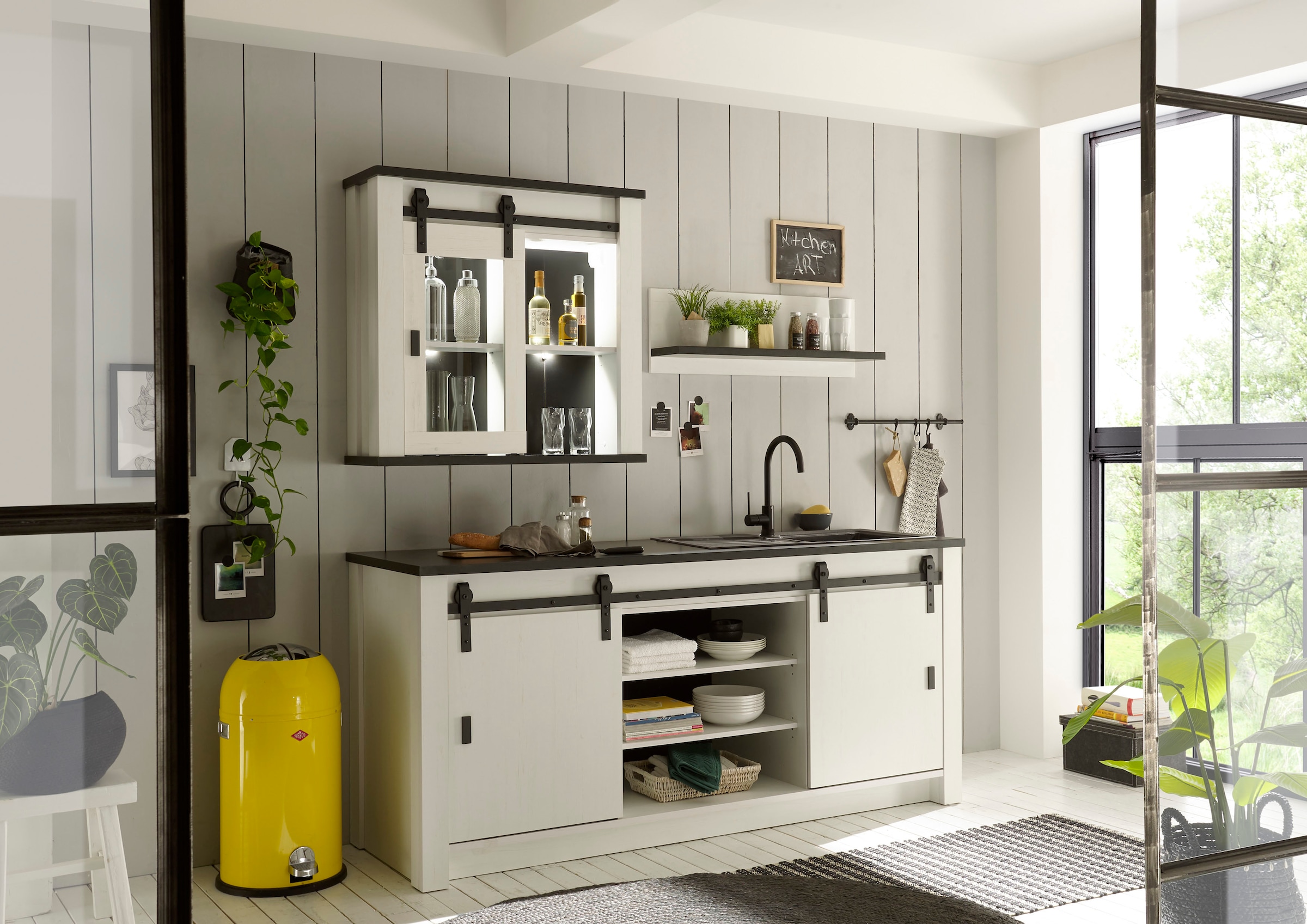 Home affaire Cuisine »Sherwood« Breite 201 cm, ohne E-Geräte
