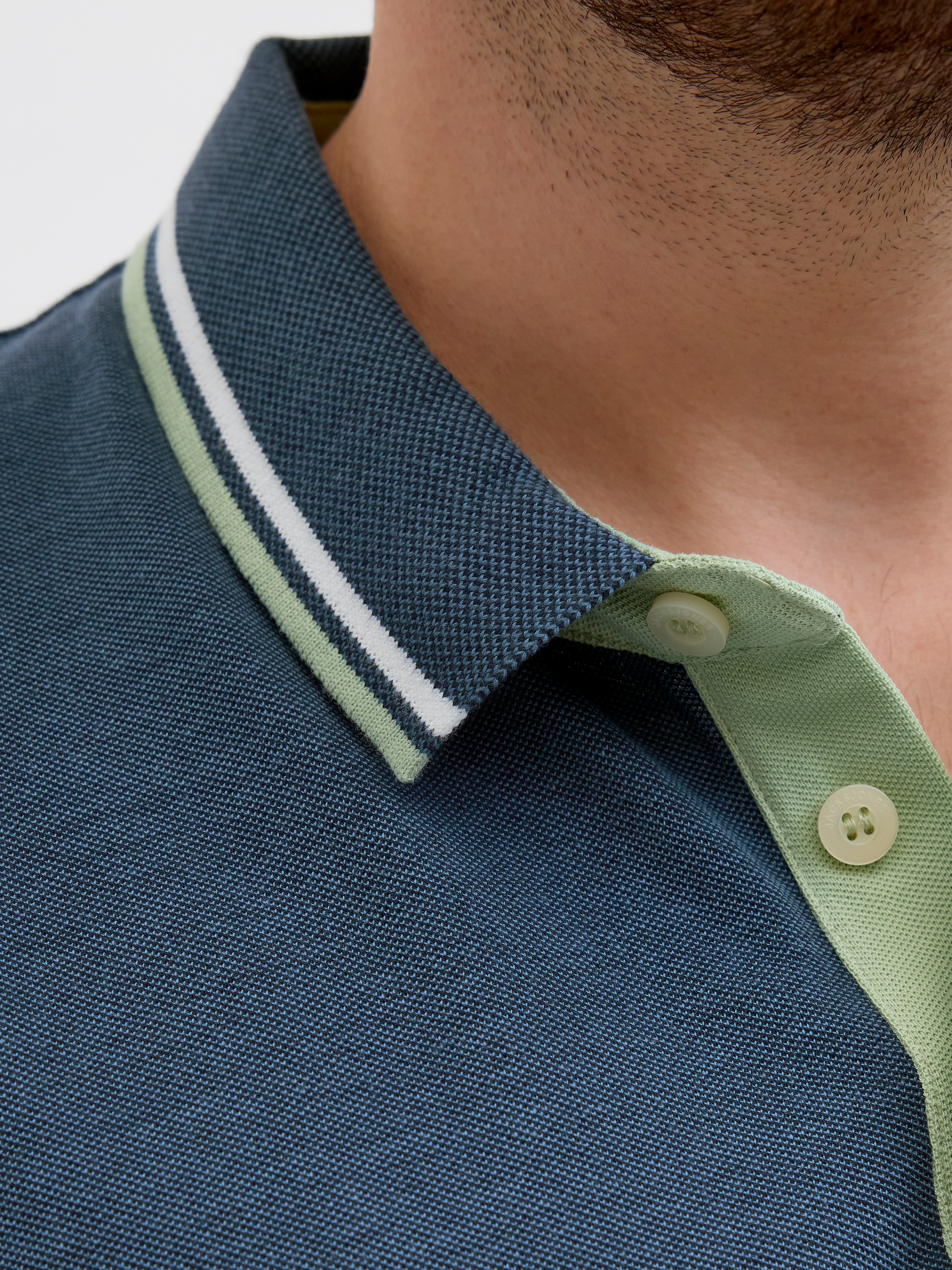 Jack & Jones PlusSize Poloshirt »JJEPAULOS POLO SS NOOS PLS«, mit Logo Stickerei