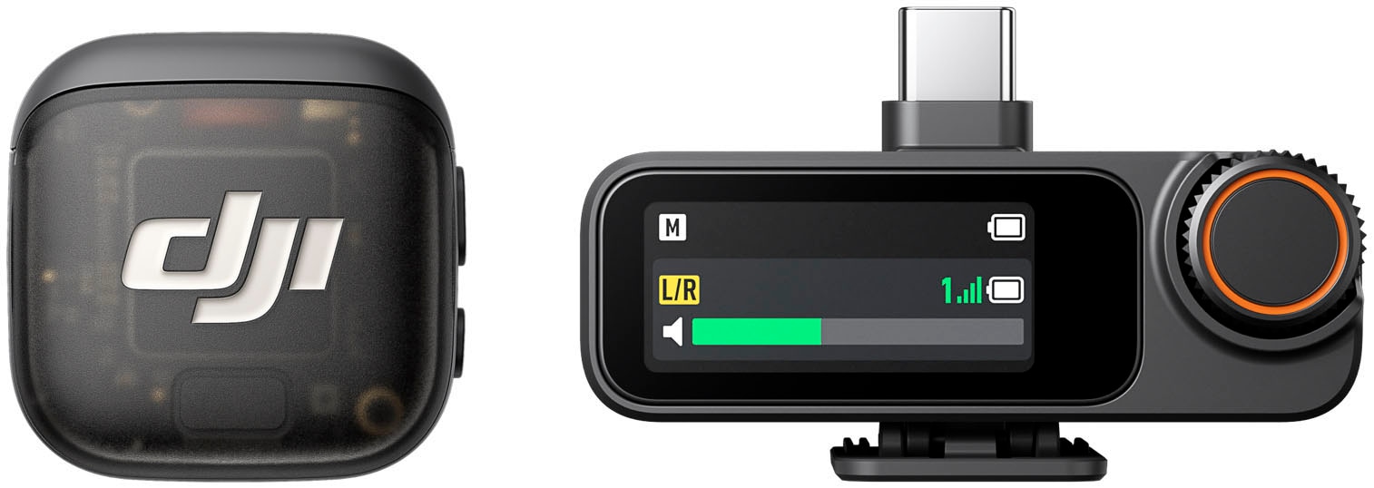 DJI Streaming-Mikrofon "MIC 3 (1 Sender + 1 Empfänger)"