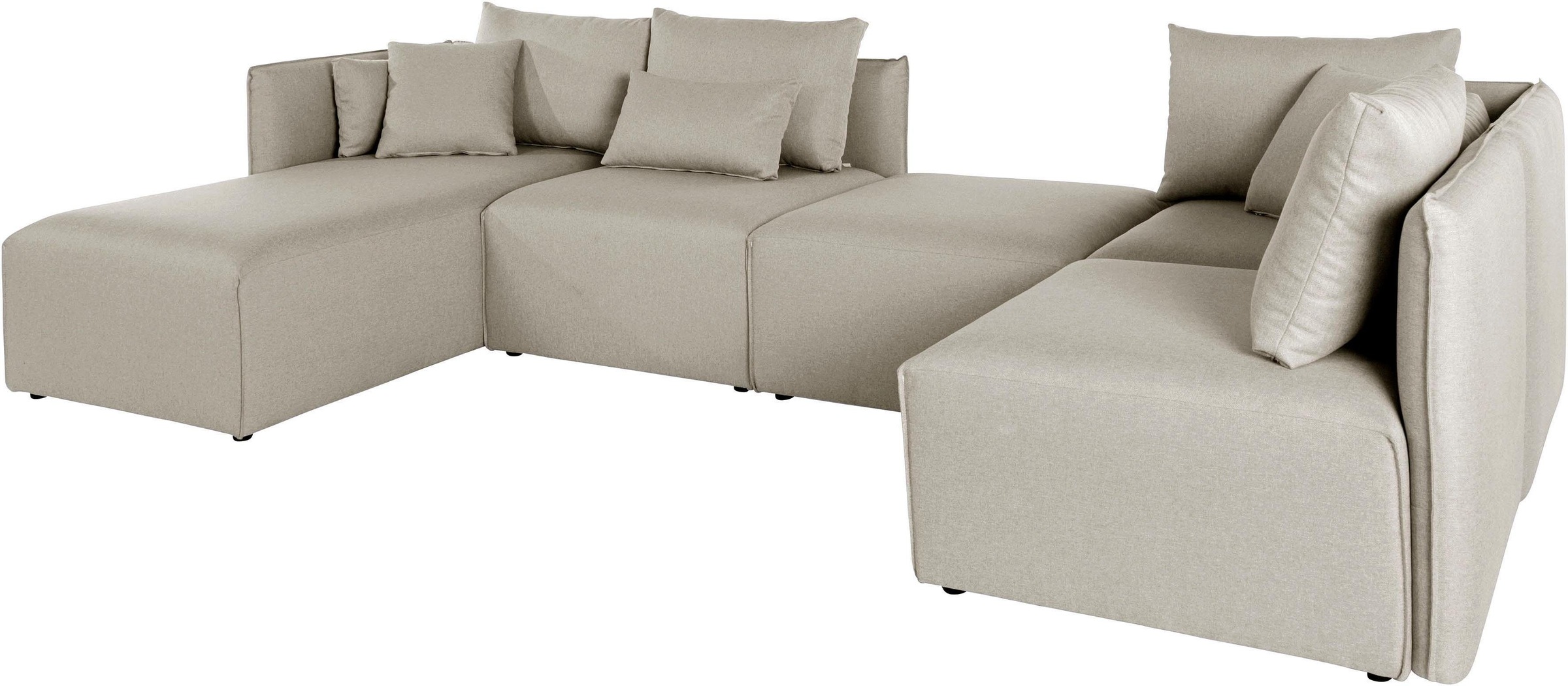 Image of GOODproduct Wohnlandschaft "Nöre U-Form" 5 Teile, in vielen Bezugsqualitäten und Farben s. auch "Nöre"