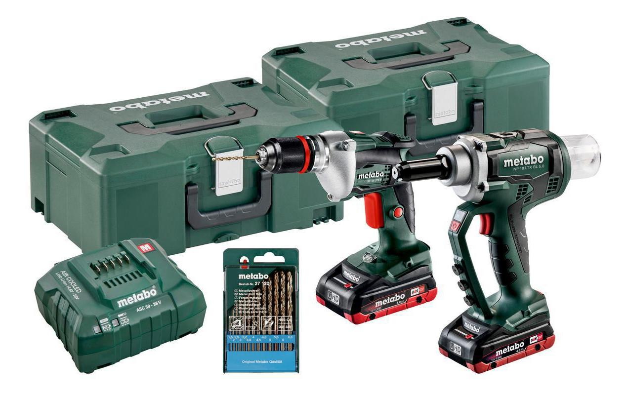 Image of metabo Elektrowerkzeug-Set »Metabo Akku-Maschinen Set NP 18 LTX« bei Ackermann Versand Schweiz