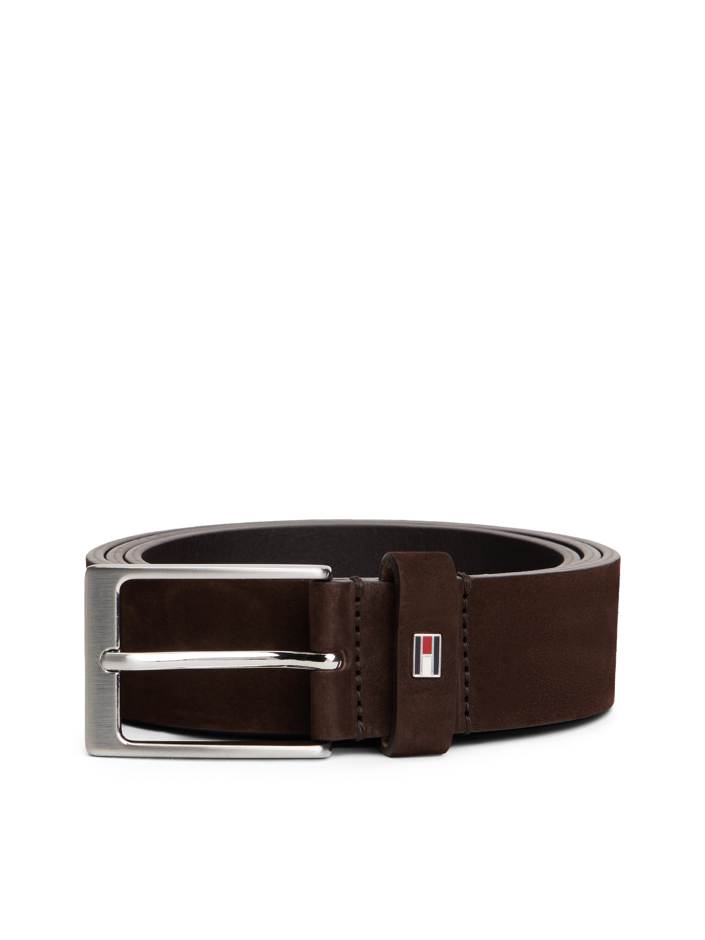 Image of Tommy Hilfiger Ledergürtel "LAYTON NUBUCK 3,5 cm breit" Grössenverstellbar