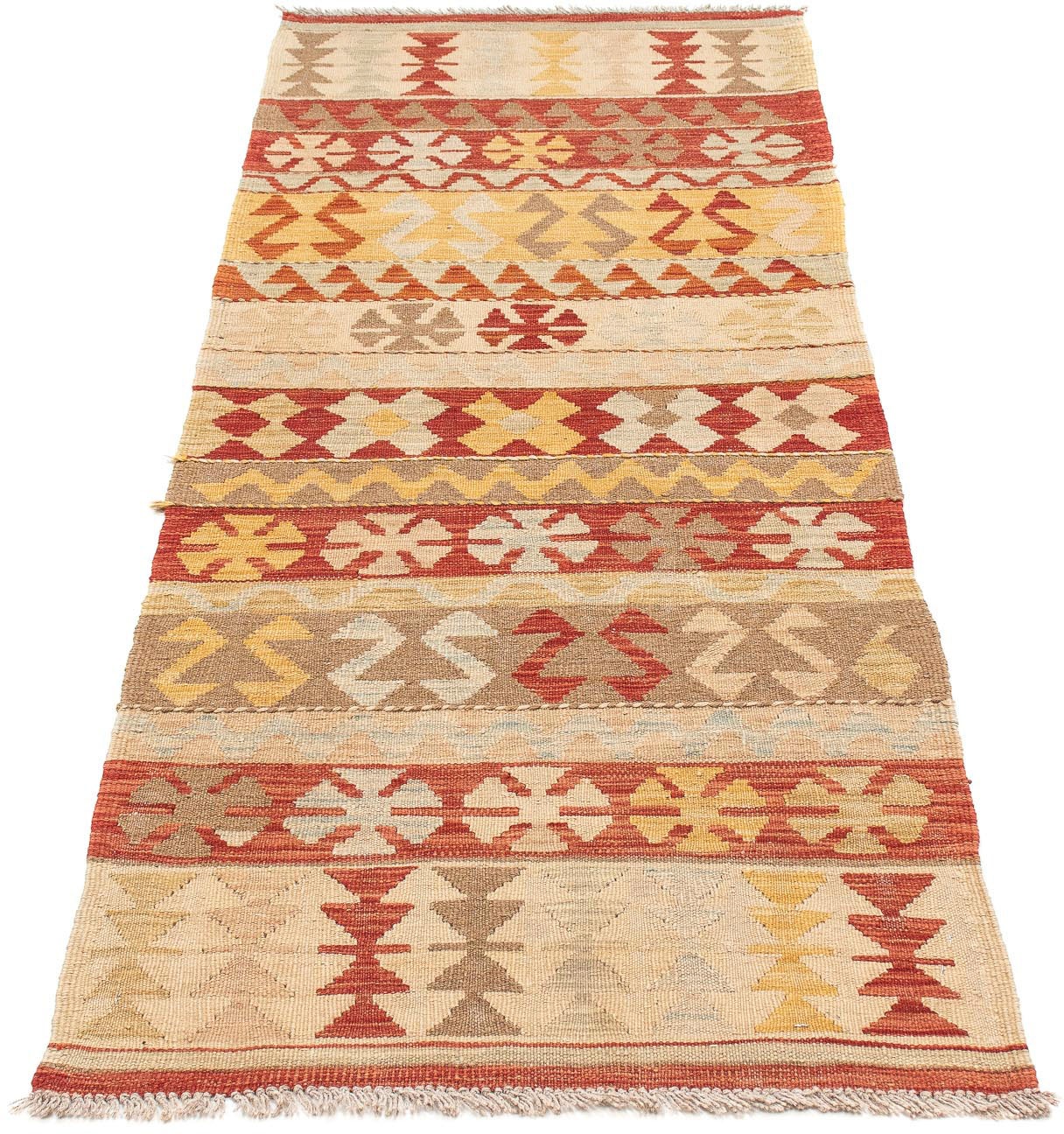 Image of morgenland Läufer »Kelim Maimene Medaillon 200 x 62 cm«, rechteckig, 0,5 mm Höhe, Wendeteppich bei Ackermann Versand Schweiz