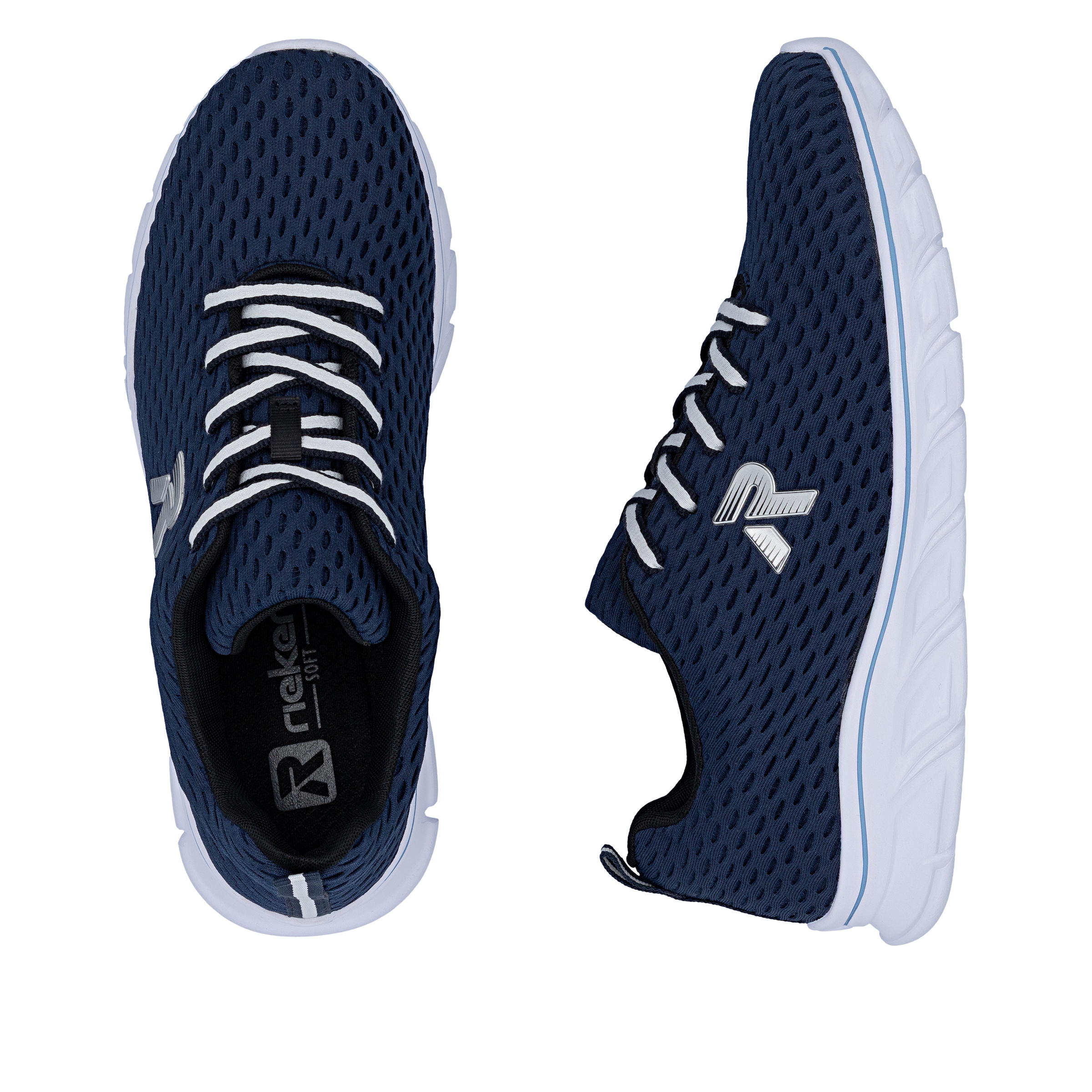 Rieker Sneaker  Klassik Sneaker, Freizeitschuh, Sportschuh, Halbschuh, Leichtgewicht