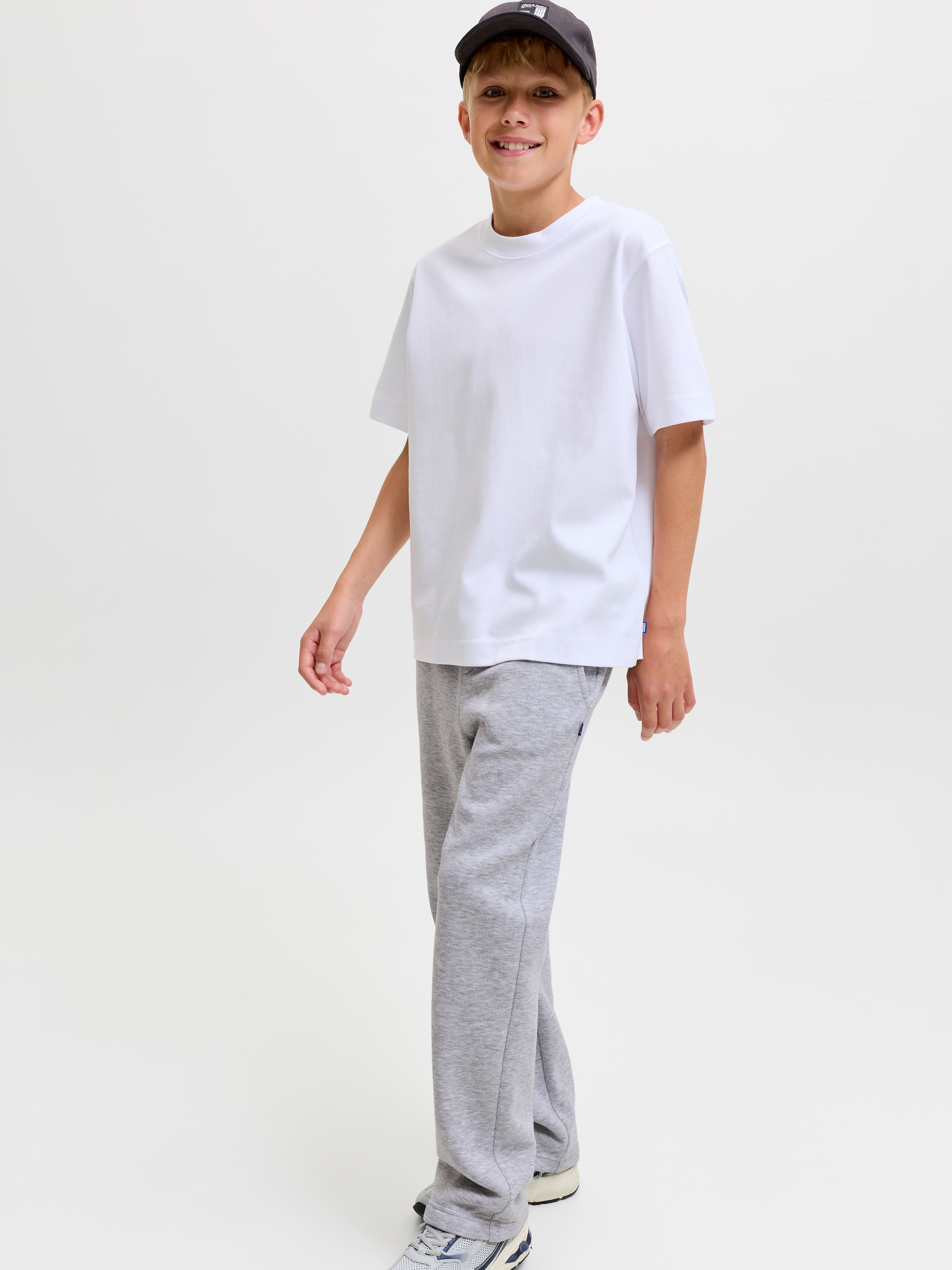 Jack & Jones Junior Sweathose »JPSTKANE BRADLEY UNC SWT PANT JNR SN«  Materialmix, relaxed fit