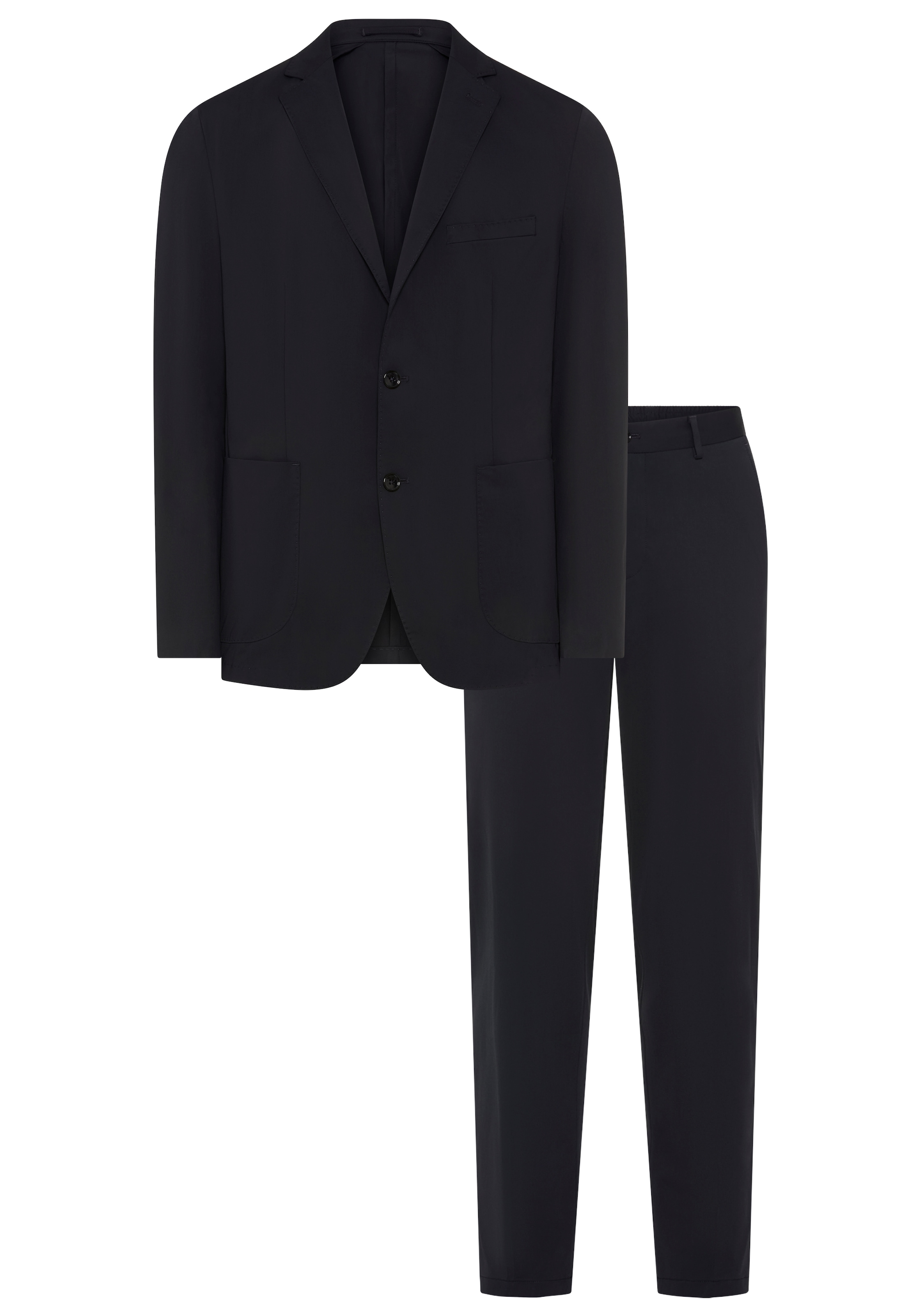 Bruno Banani Costume »Komfort – leicht, flexibel, knitterarm, modern« Veste & pantalon,  coupe slim Léger pour l'été – pas de transpiration, pas de stress
