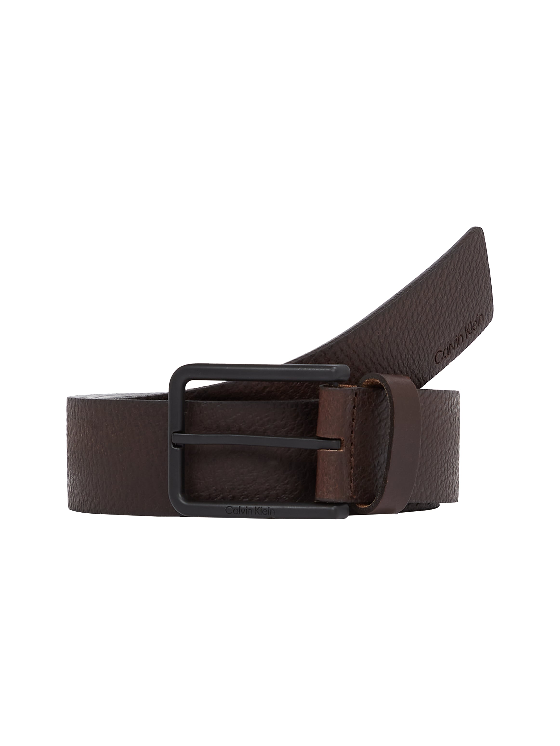 Image of Calvin Klein Ledergürtel "WARMTH PB 35MM" Logodruck, Einfachdornschliesse