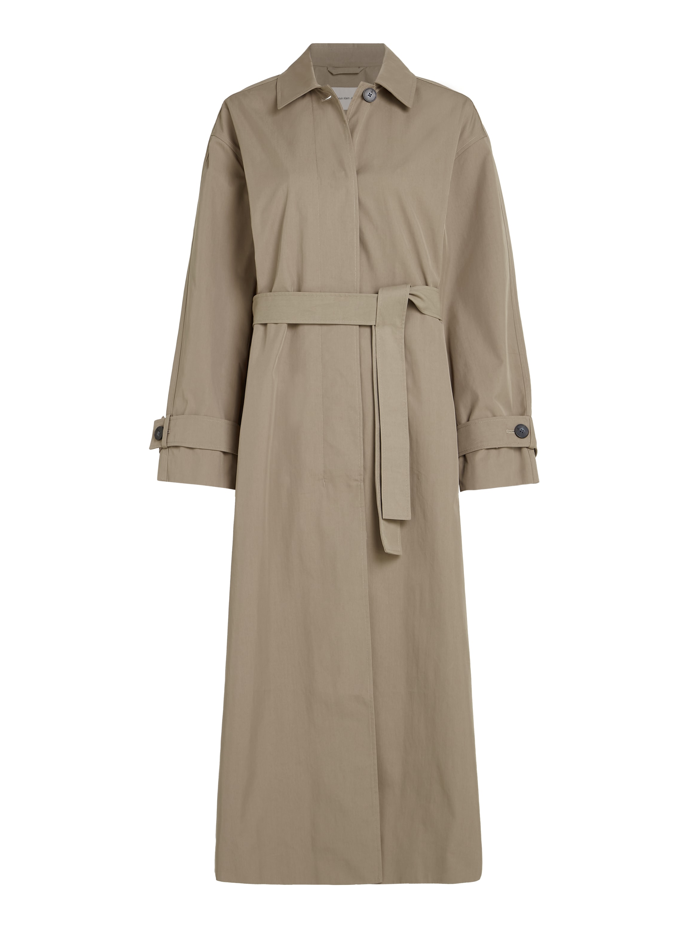 Calvin Klein Jeans Trenchcoat »TRENCH COAT«, mit Eingrifftaschen, mitLogopatch