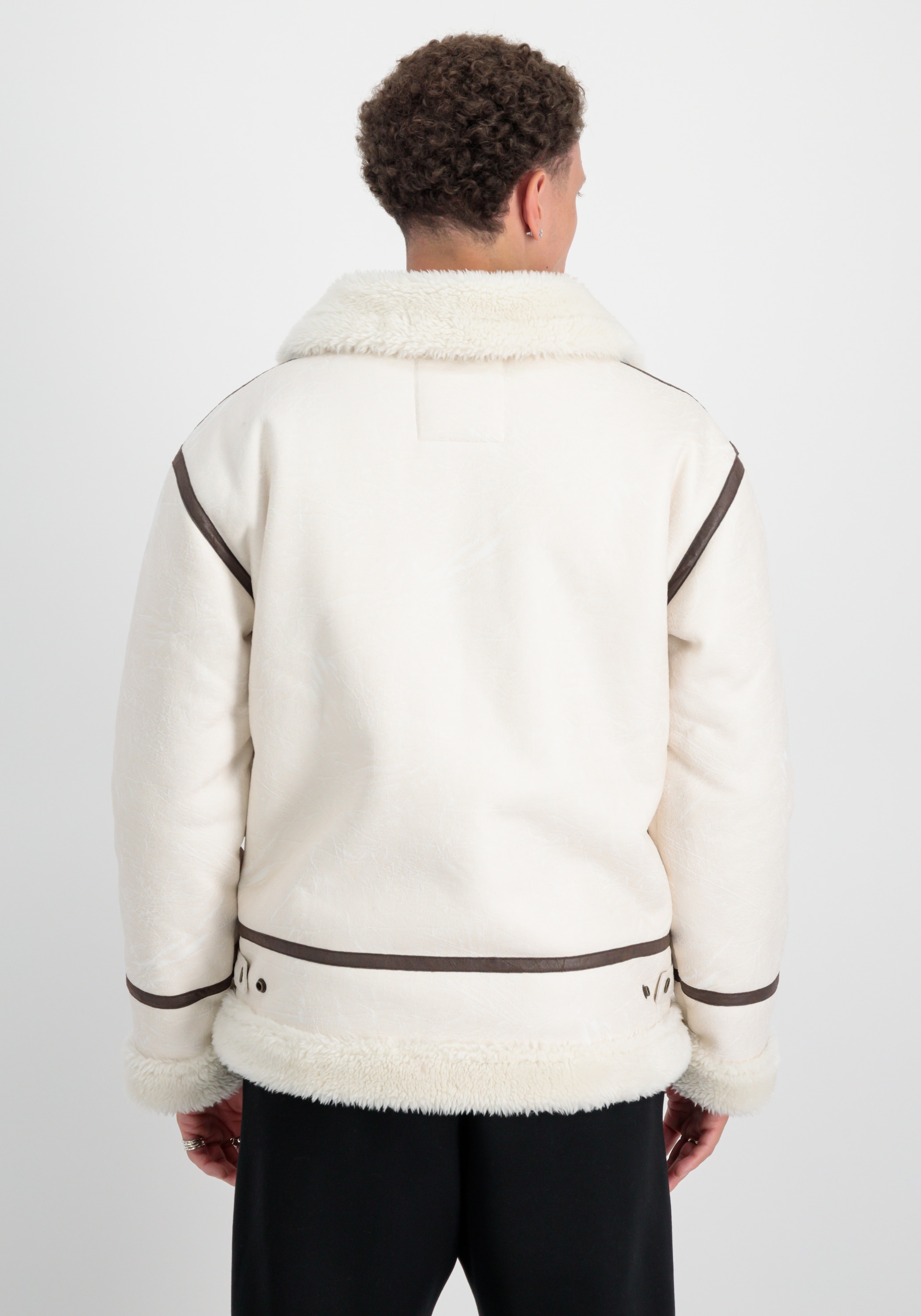 Alpha Industries Veste en cuir »B-3 Faux Leather«