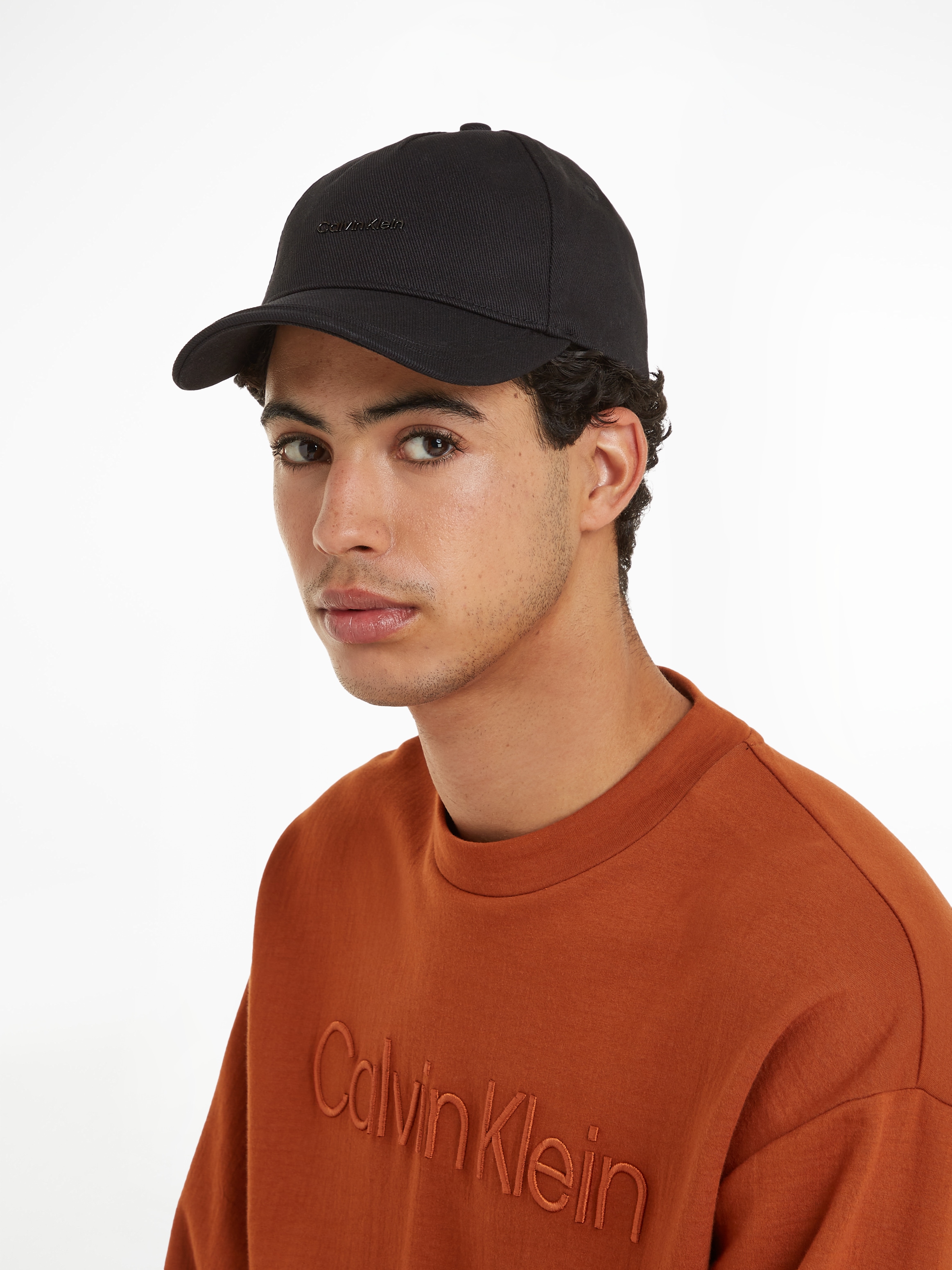 Calvin Klein Snapback Cap »METAL LETTERING BB CAP«, mit Logoprägung