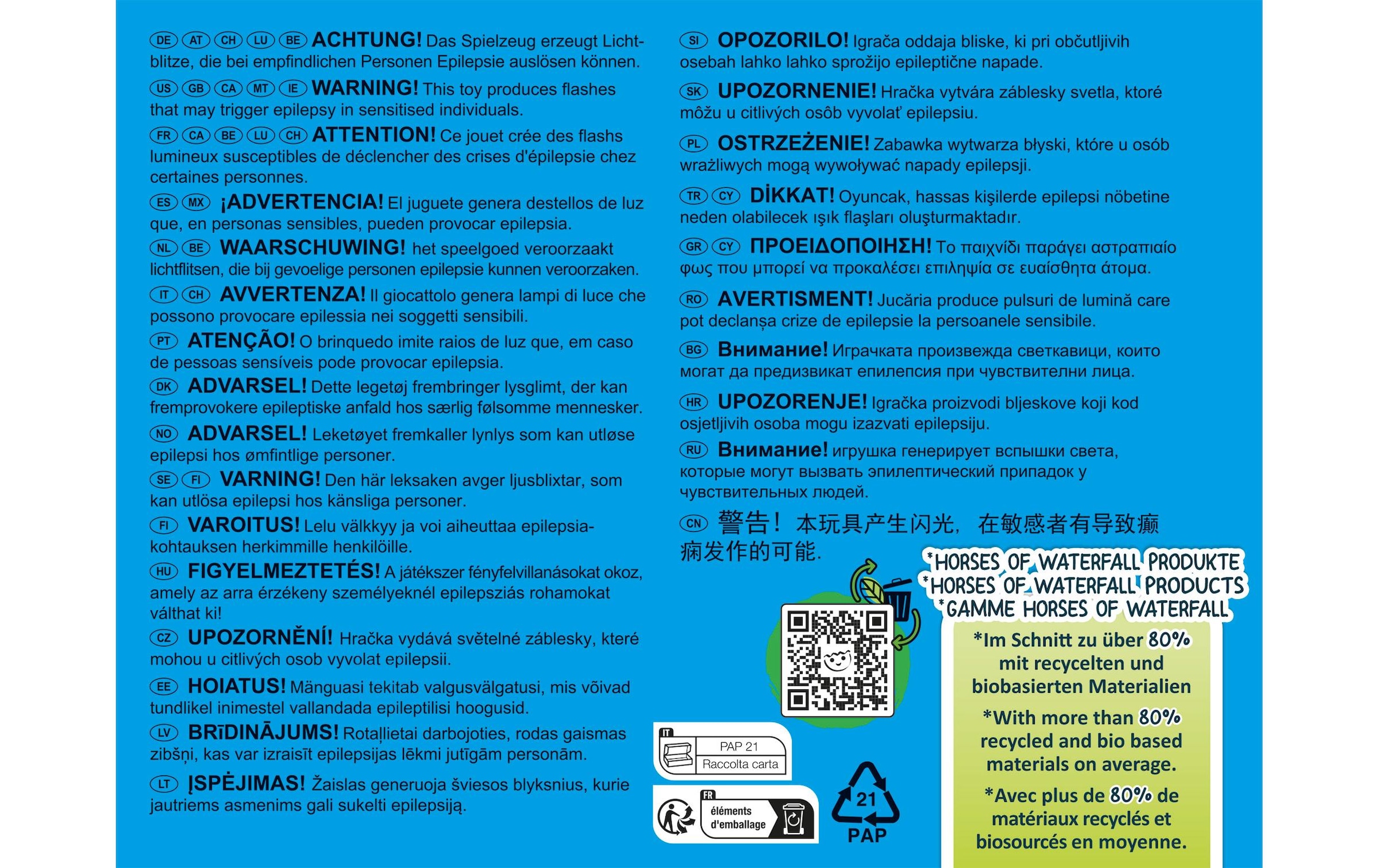 Playmobil® Spielbausteine »Horses of Waterfall Hufschmied Ben & Achilles 71357«