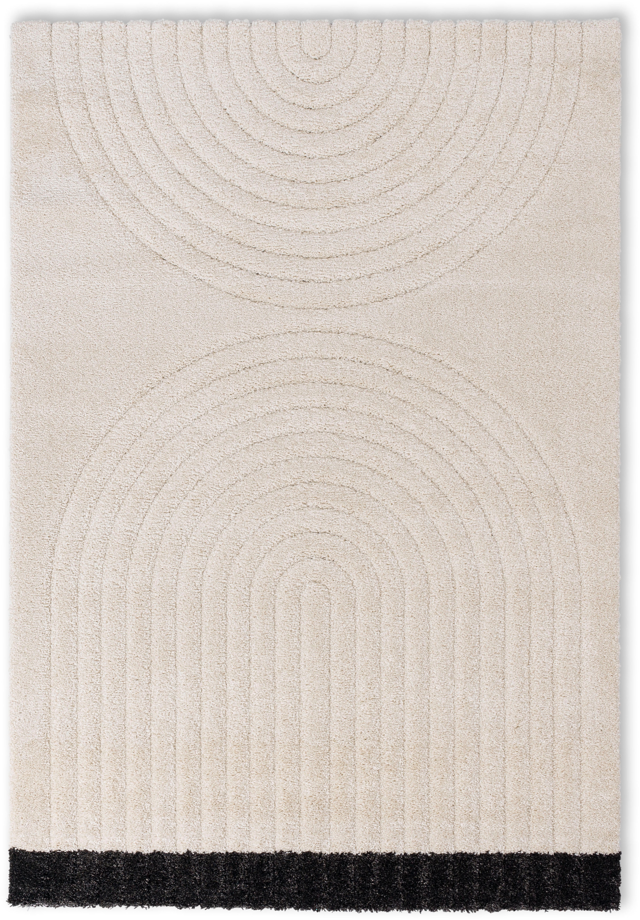 SCHÖNER WOHNEN-Kollektion Hochflor-Teppich »Winsome 6318-244«, rechteckig, 25 mm Höhe, Langflor, Hoch Tief Struktur, Wohnzimmer, Schöner Wohnen Kollektion
